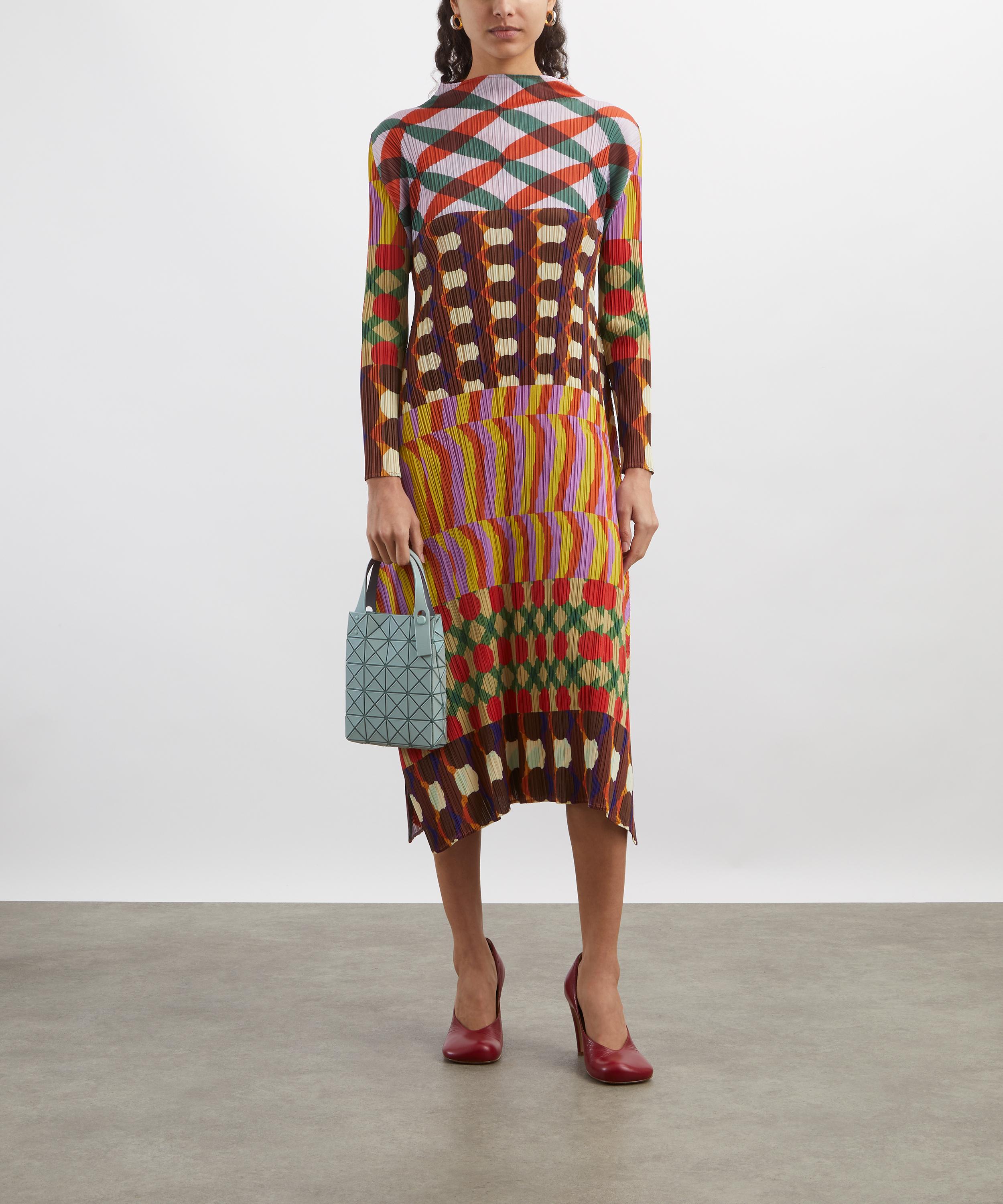 Pleats Please Issey Miyake - HARMONY Pleated Midi Dress image number 1