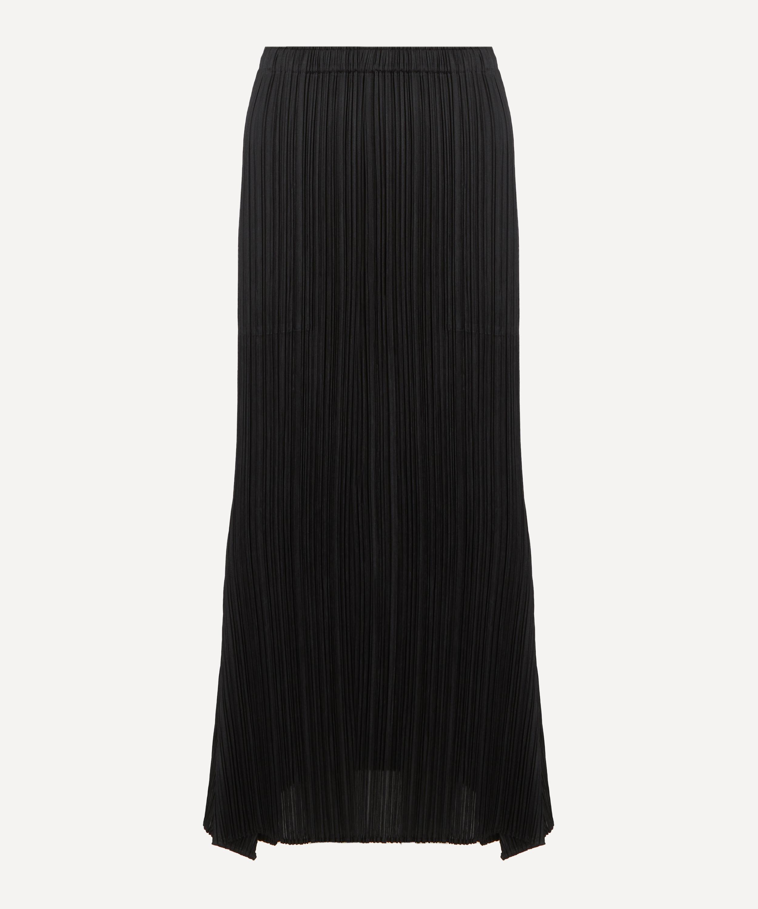 Pleats Please Issey Miyake - OLE Black Pleated Skirt