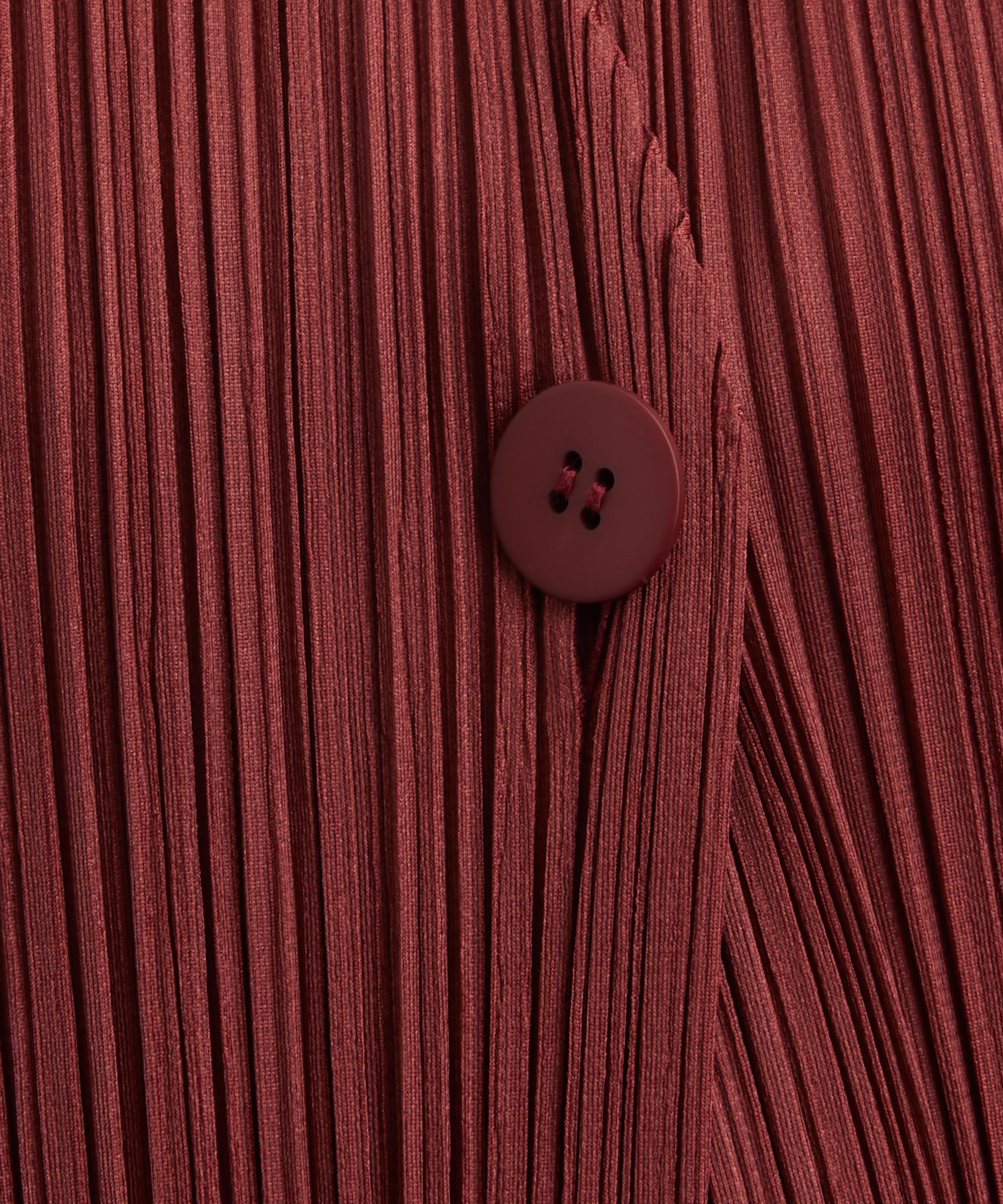 Pleats Please Issey Miyake - MONTHLY COLOURS OCTOBER Pleated Coat image number 4