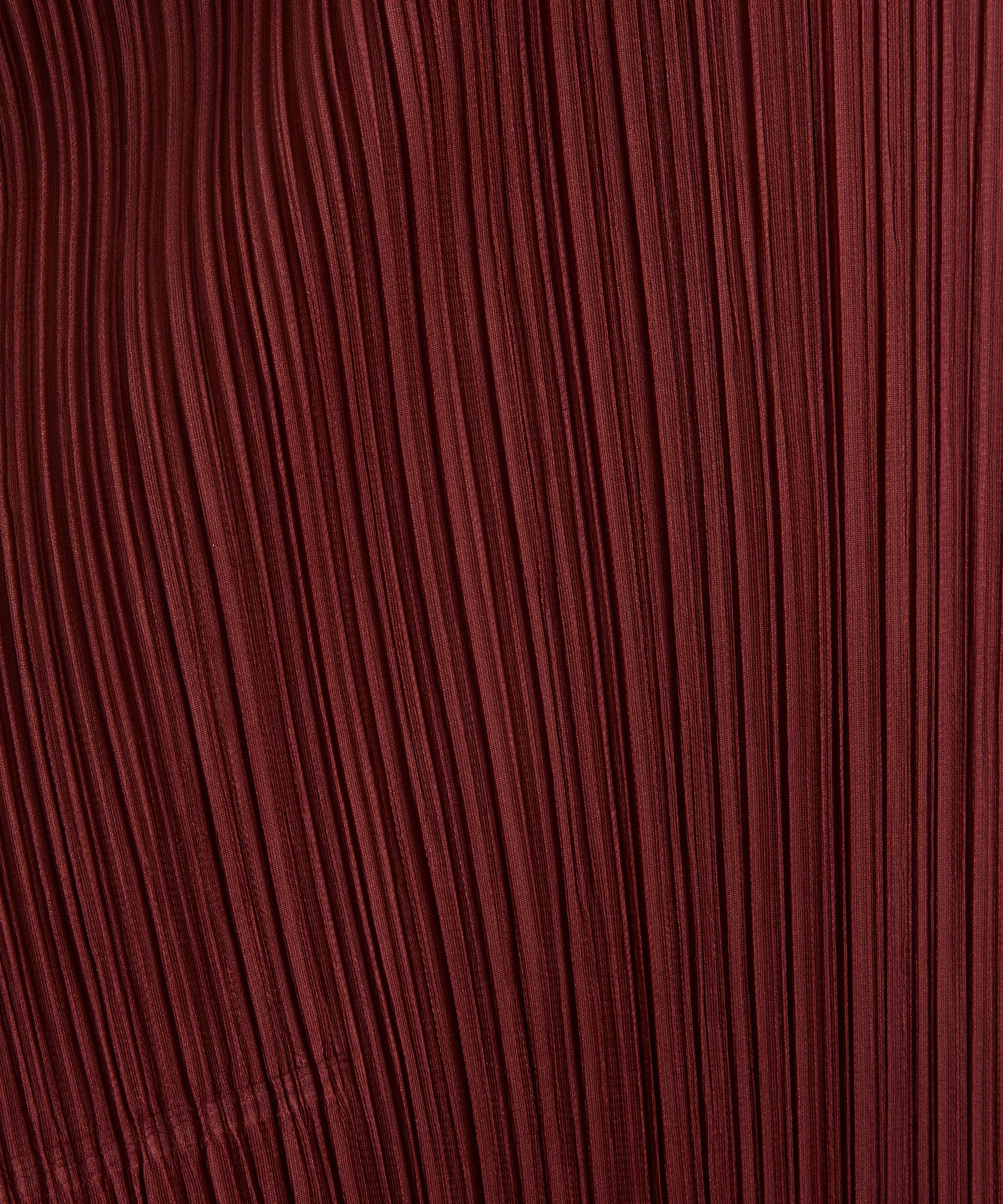 Pleats Please Issey Miyake - MONTHLY COLOURS OCTOBER Long-Sleeve Dress image number 4