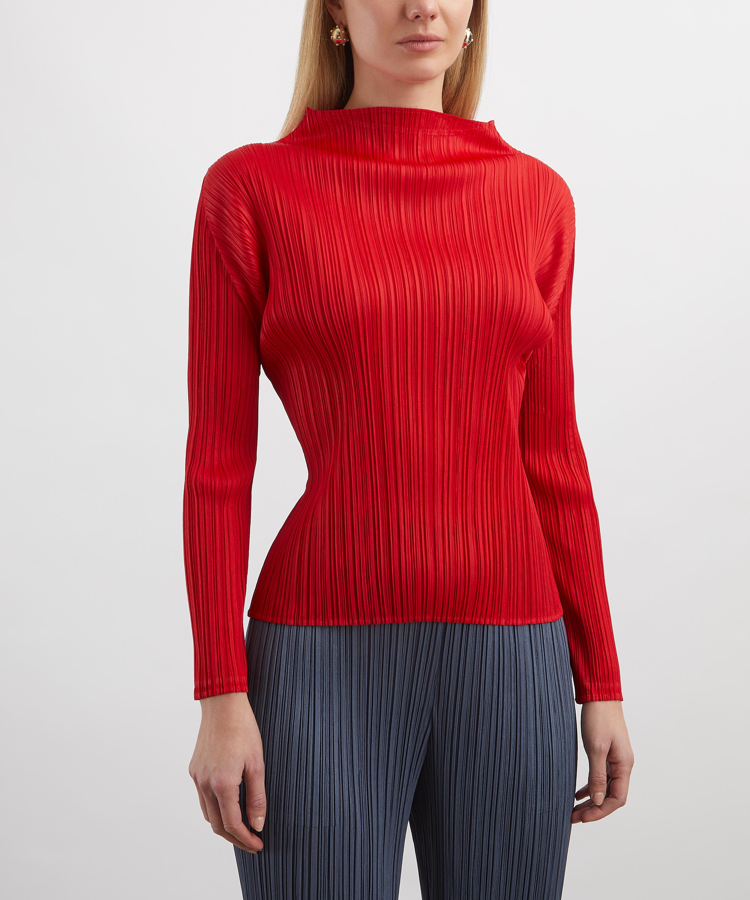 Pleats Please Issey Miyake - MONTHLY COLOURS: NOVEMBER Pleated Top image number 2