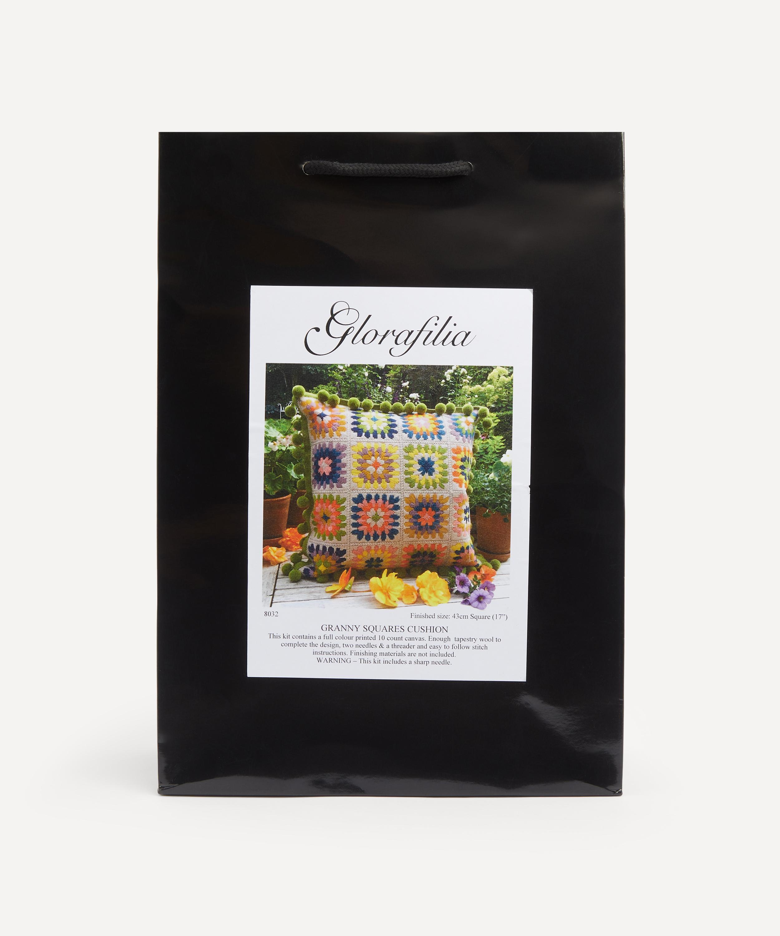 Glorafilia - Granny Squares Cushion Needlepoint Kit image number 0