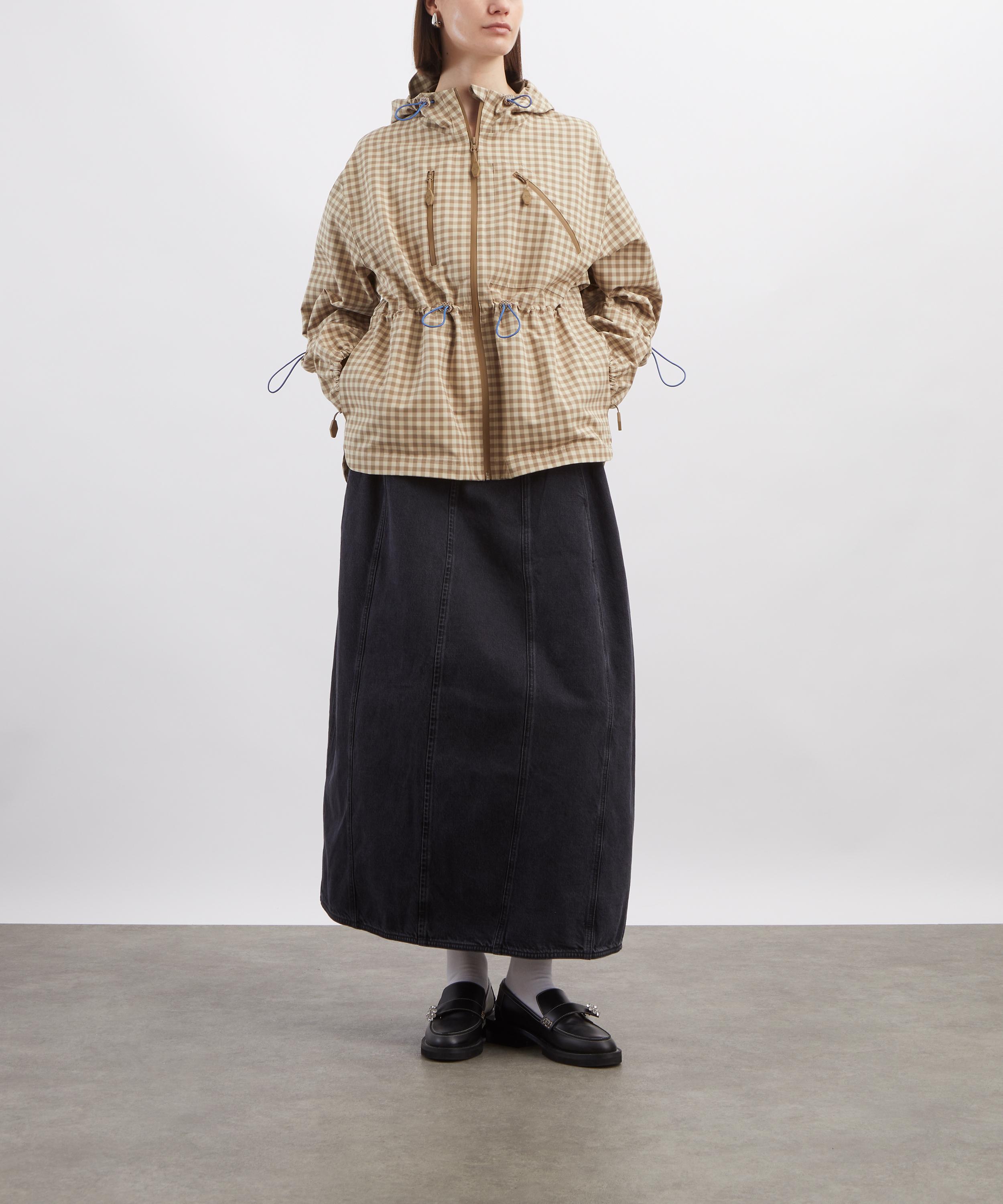 Damson Madder - Matilda Gingham Raincoat image number 1