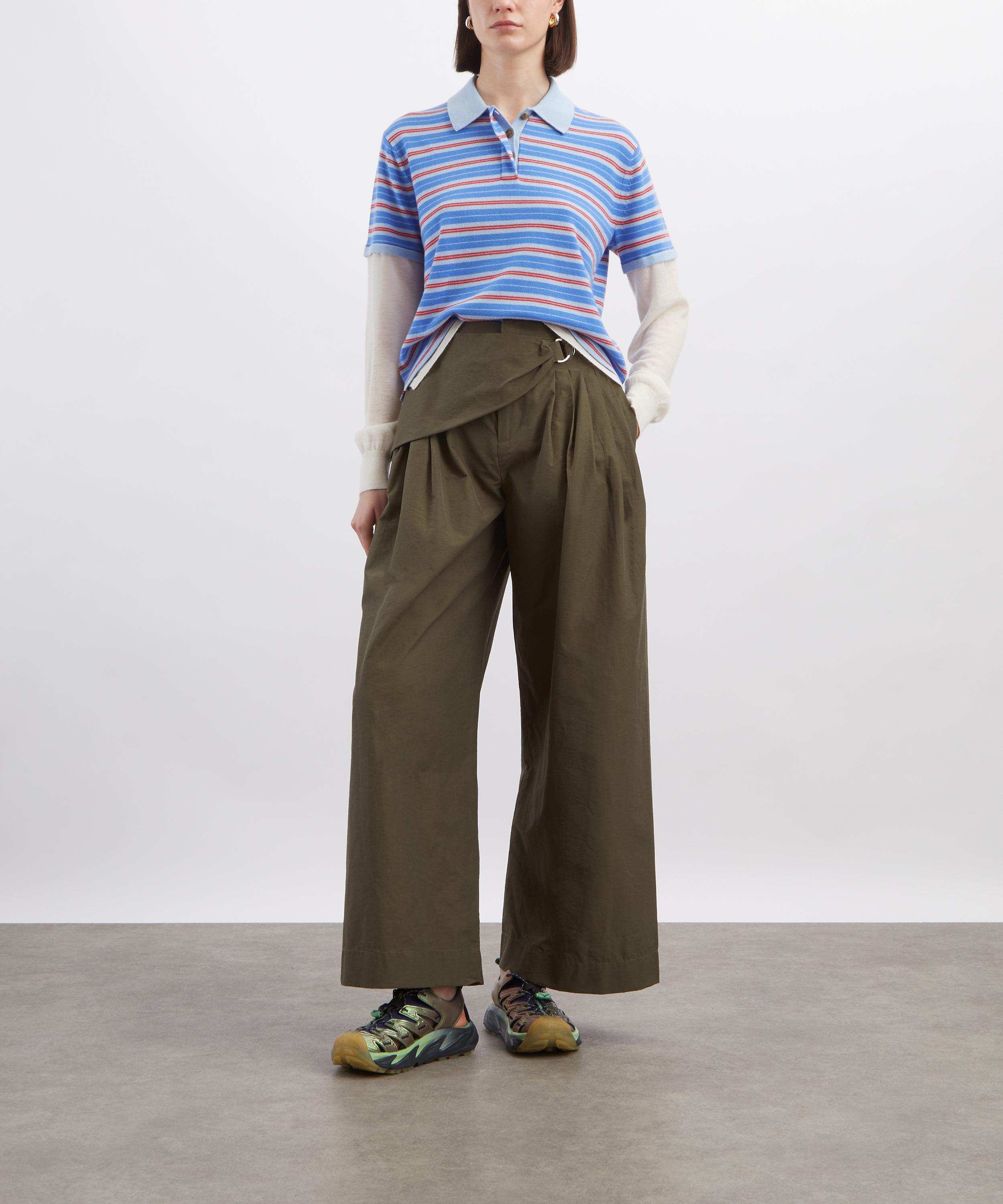 Damson Madder - Khaki Fabia Trousers image number 1