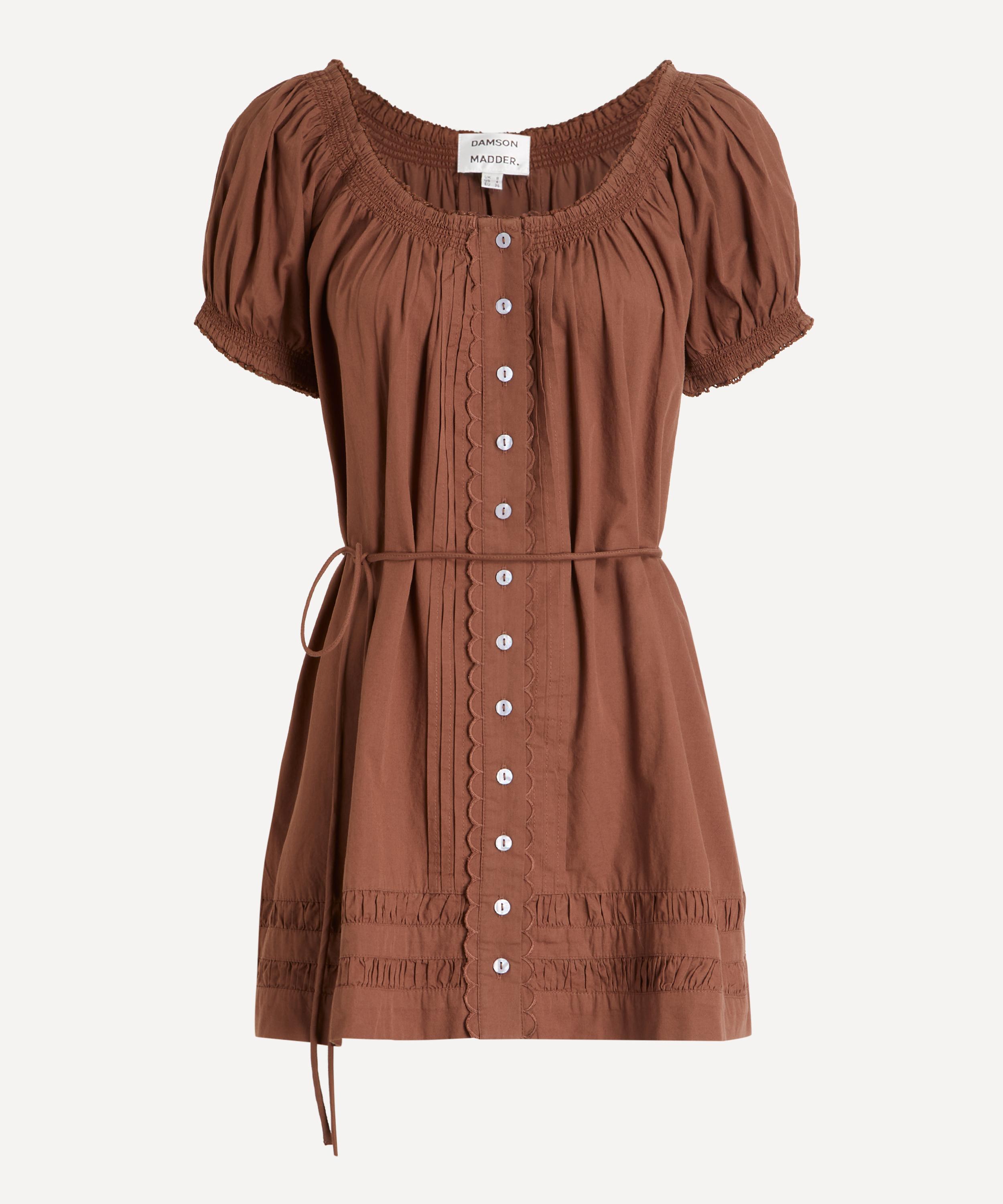 Damson Madder - Jayne Choc Mini Dress