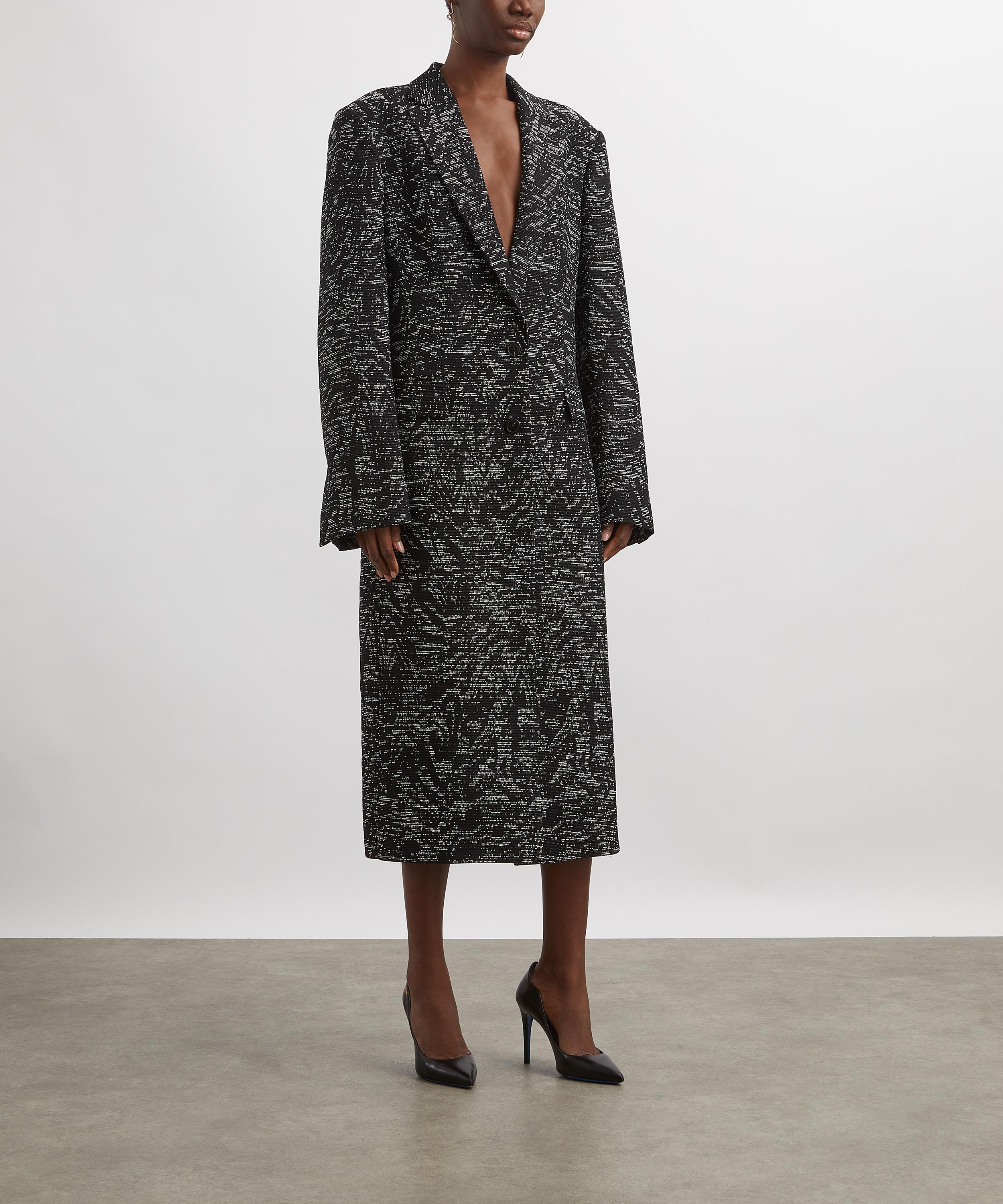 Dries Van Noten - Jacquard Coat image number 2