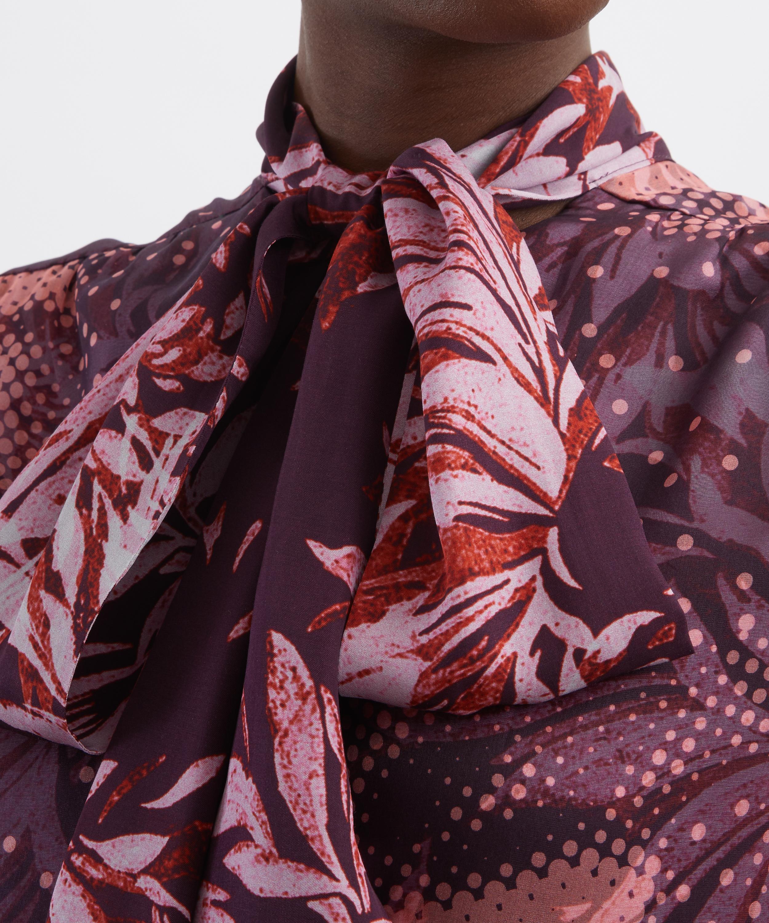 Dries Van Noten - Floral Print Midi Dress image number 4