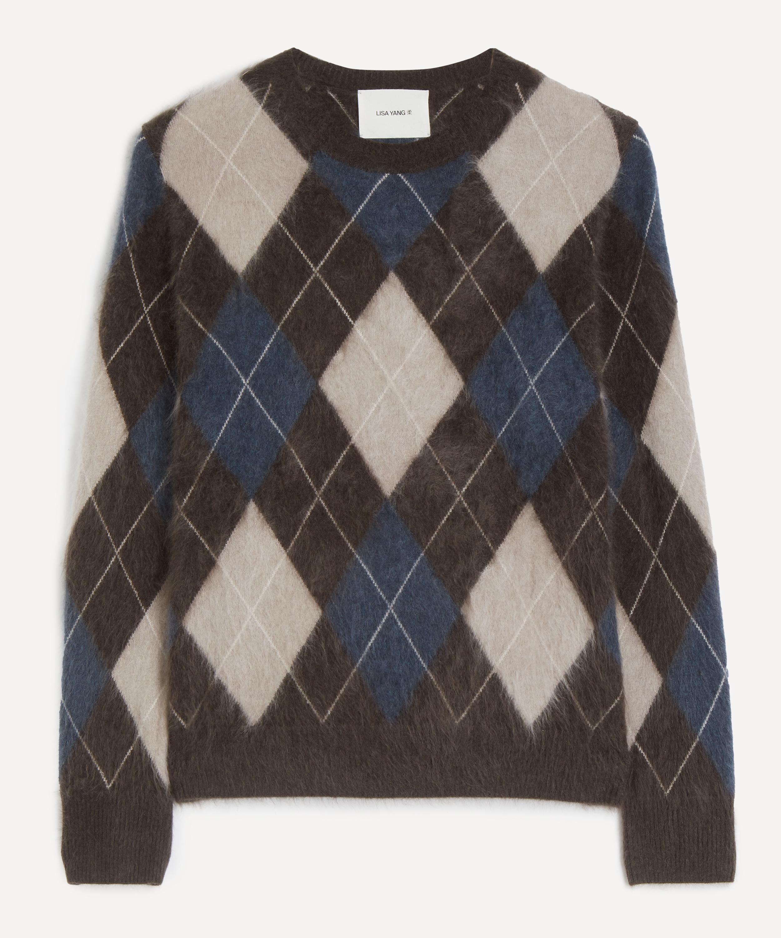 LISA YANG - Margy Argyle Cashmere Sweater