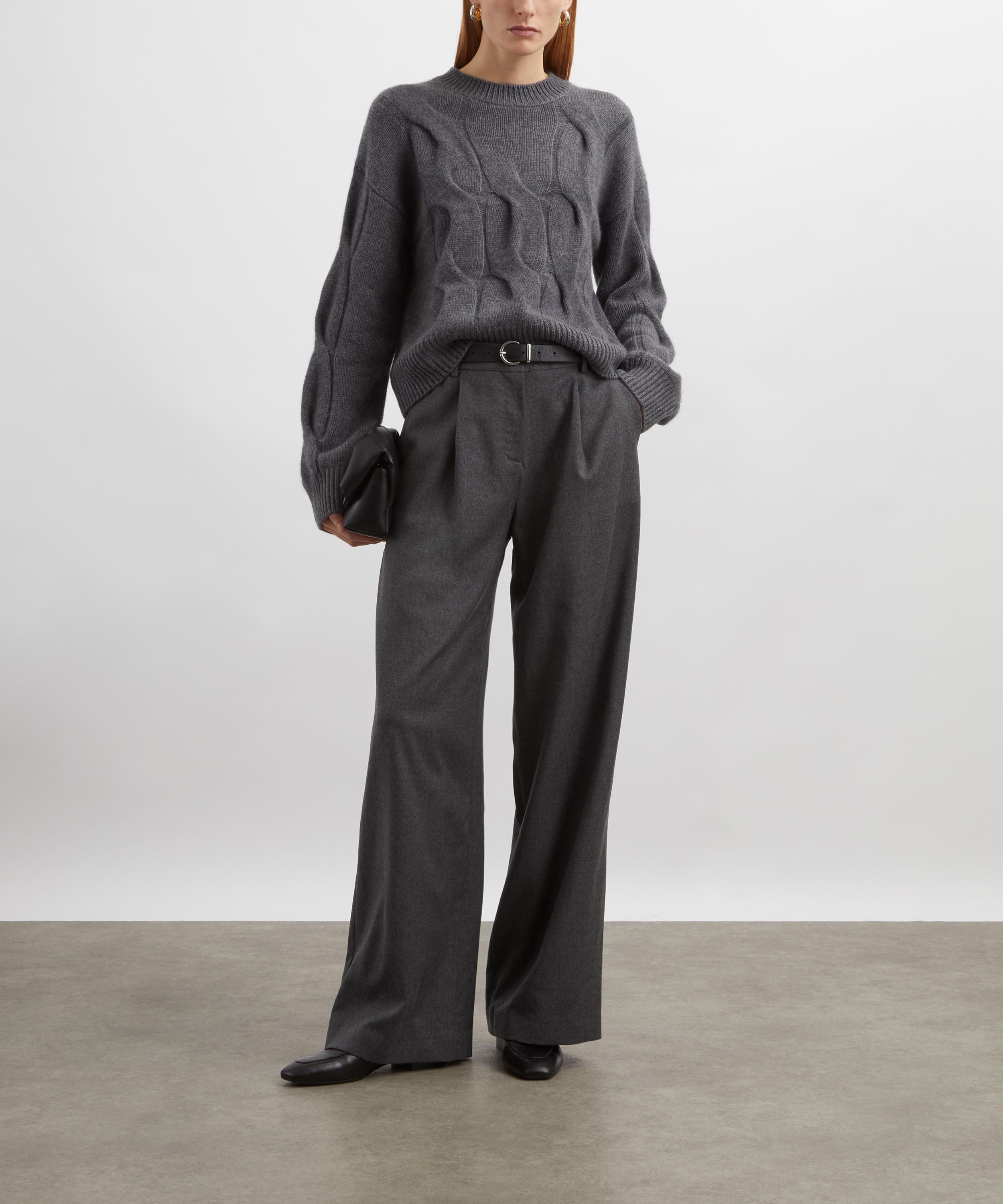 LISA YANG - Sammie Heavy-Knit Cashmere Sweater image number 1