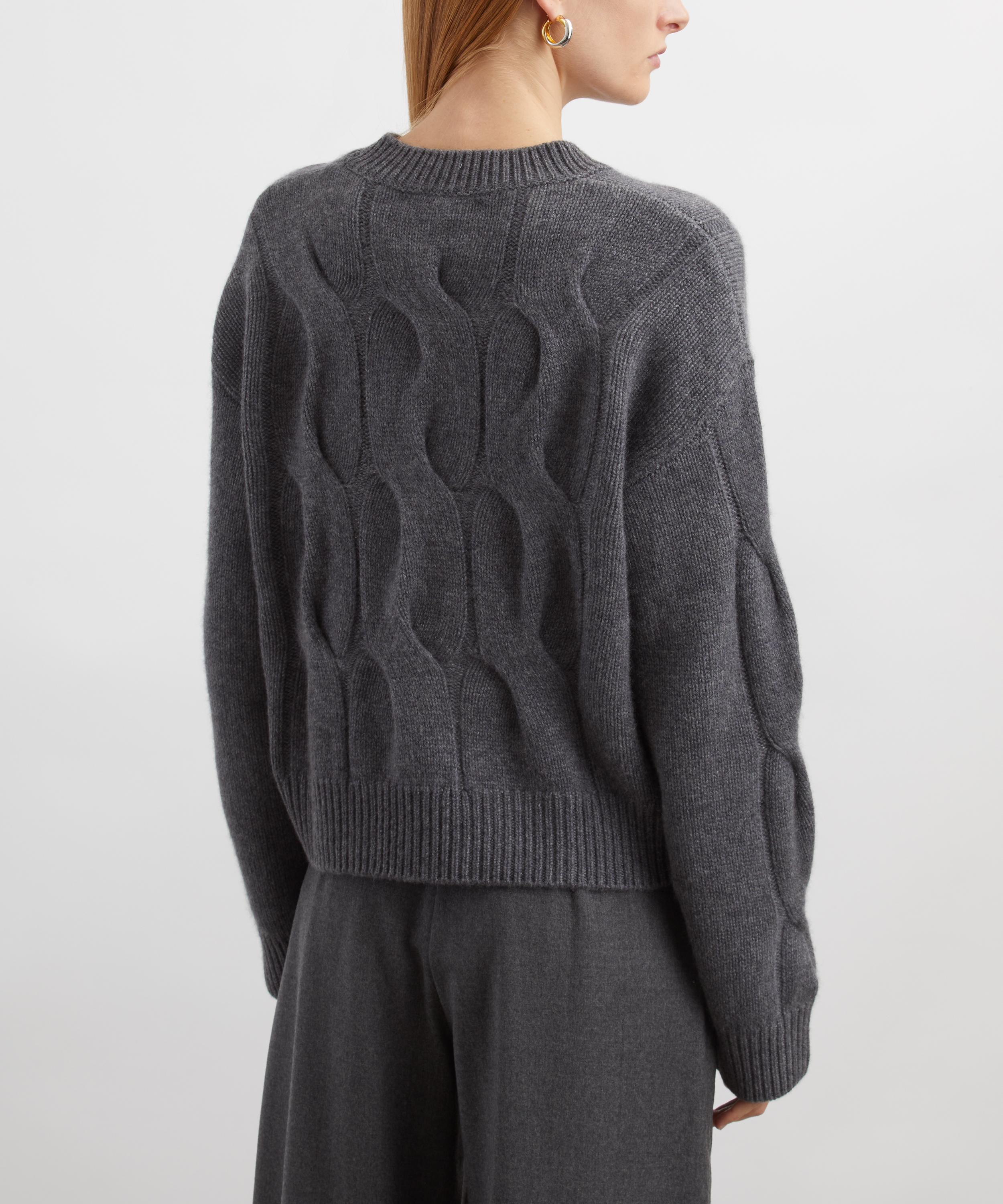 LISA YANG - Sammie Heavy-Knit Cashmere Sweater image number 3
