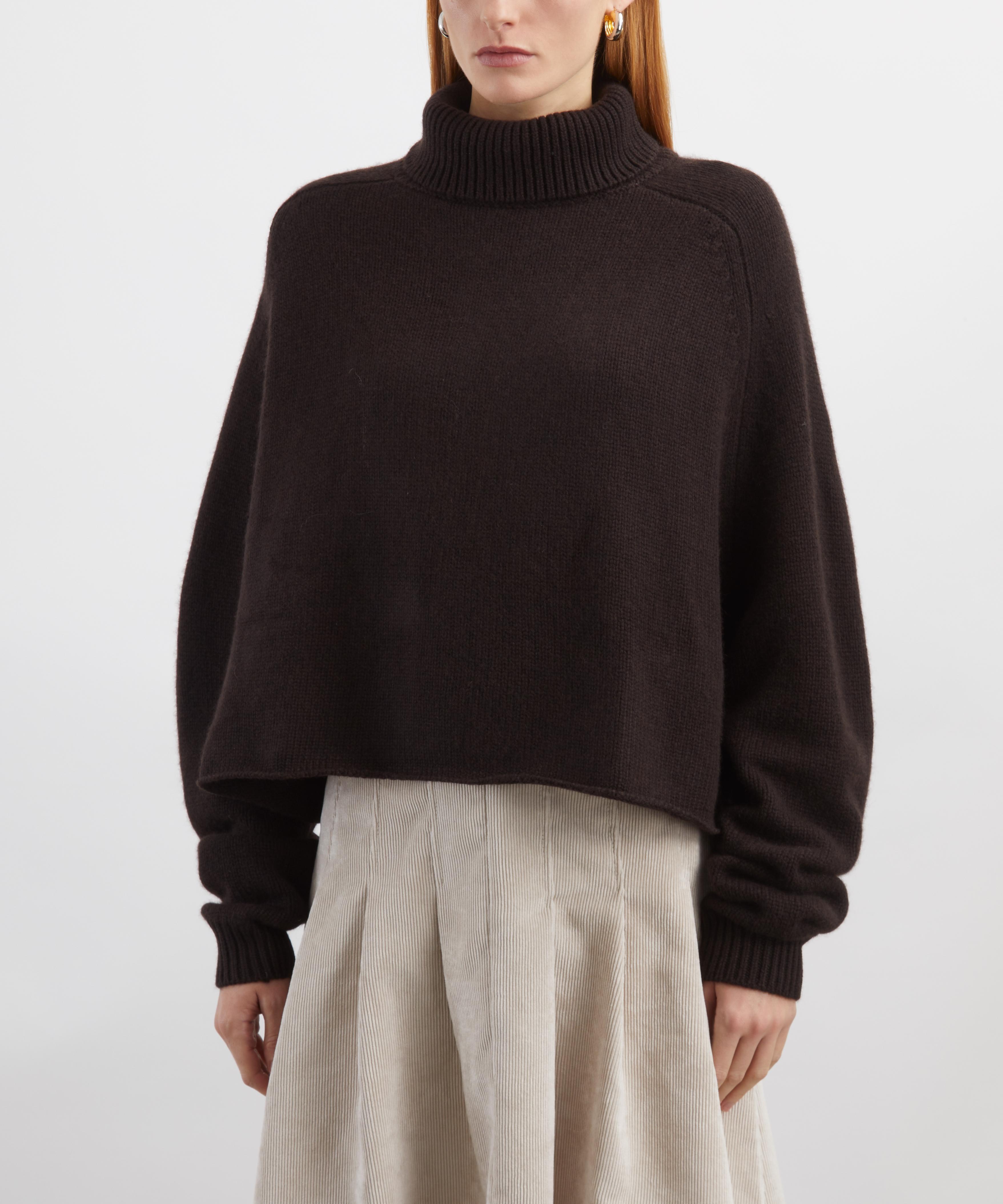 LISA YANG - Cathie Roll-Neck Cashmere Jumper image number 2