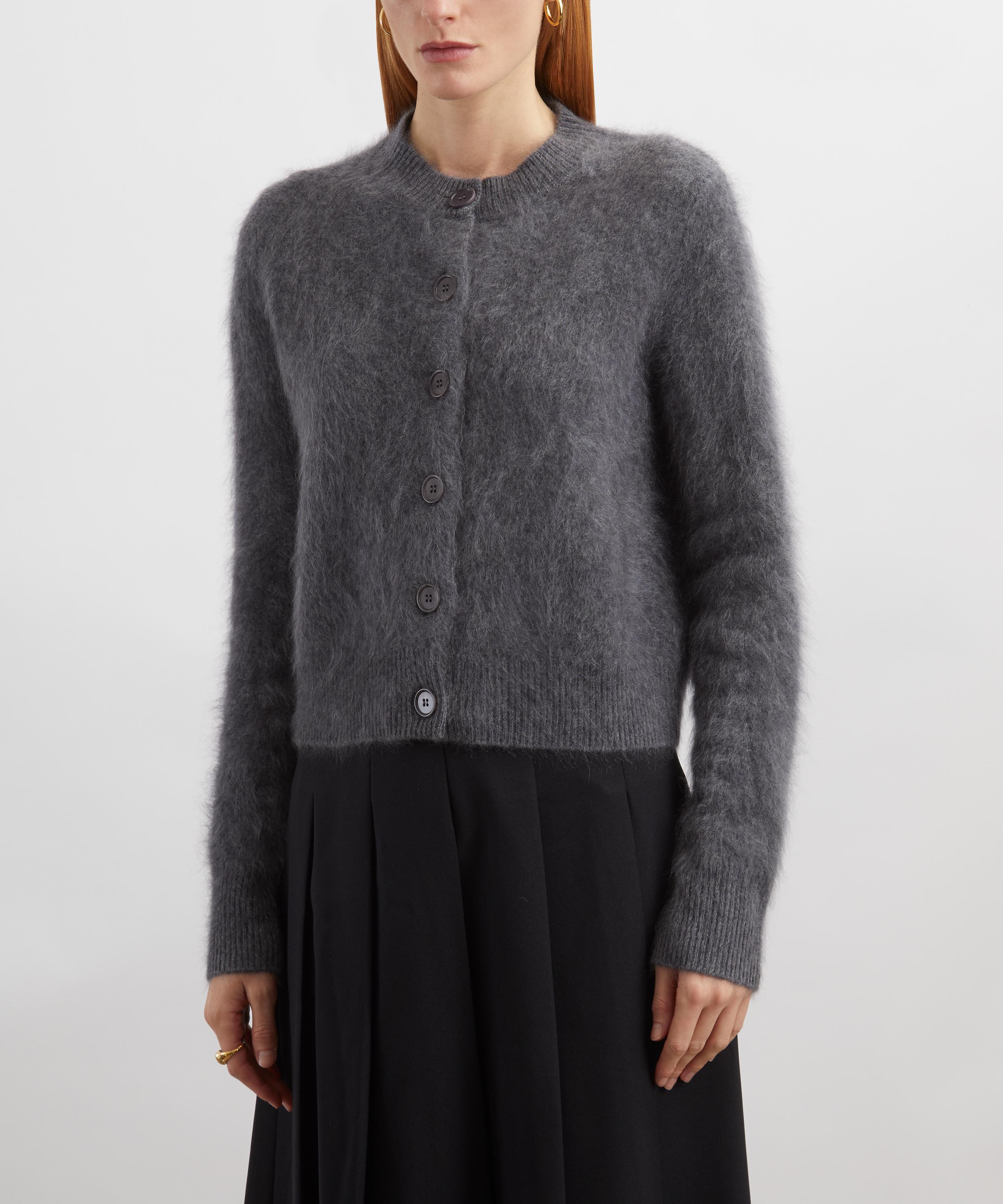 LISA YANG - Azalea Brushed Cashmere Cardigan image number 2