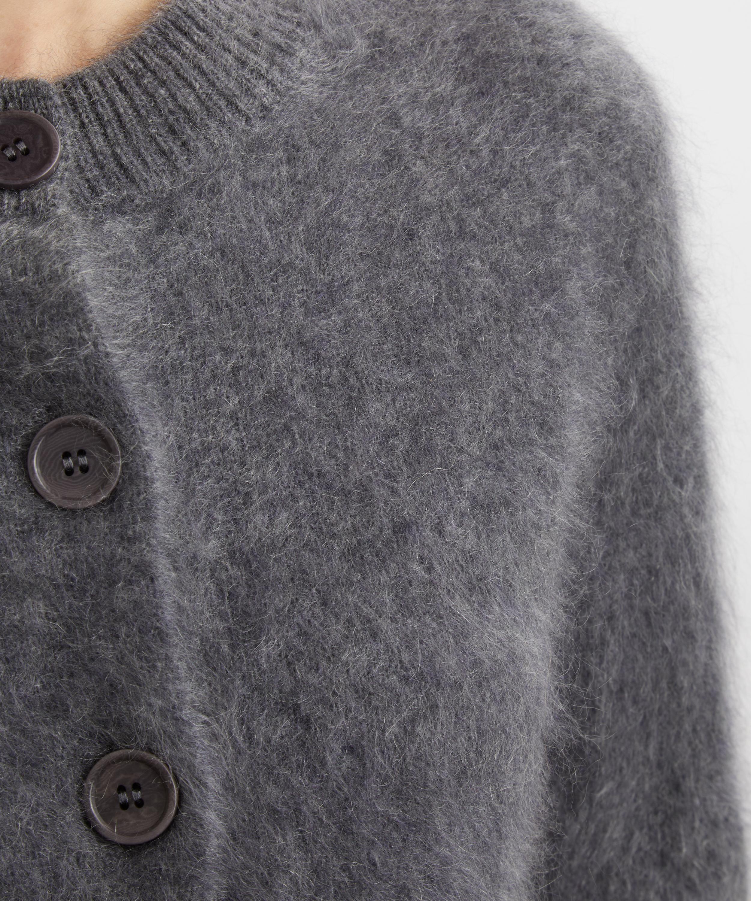 LISA YANG - Azalea Brushed Cashmere Cardigan image number 4