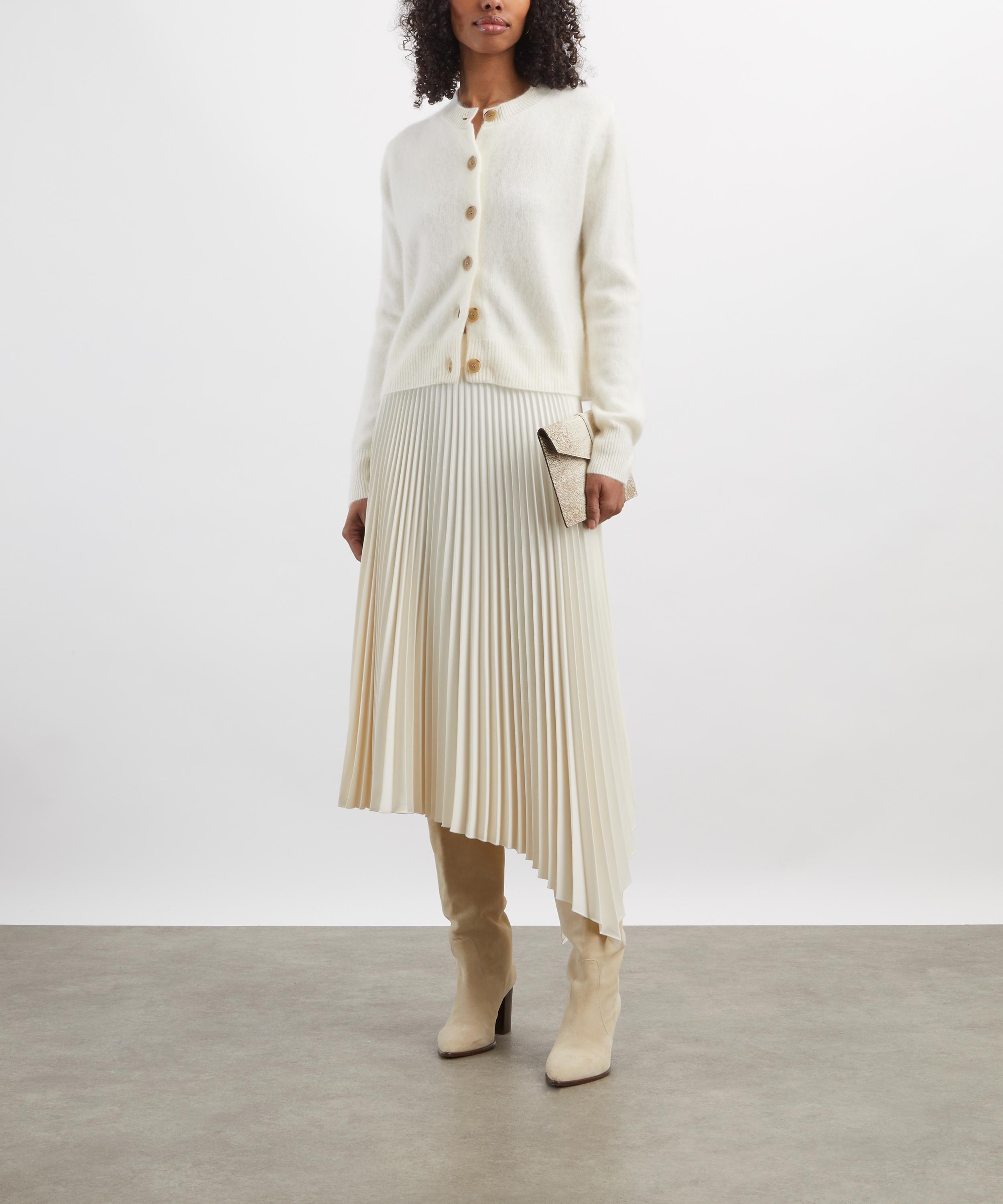 LISA YANG - Azalea Brushed Cashmere Cardigan image number 1