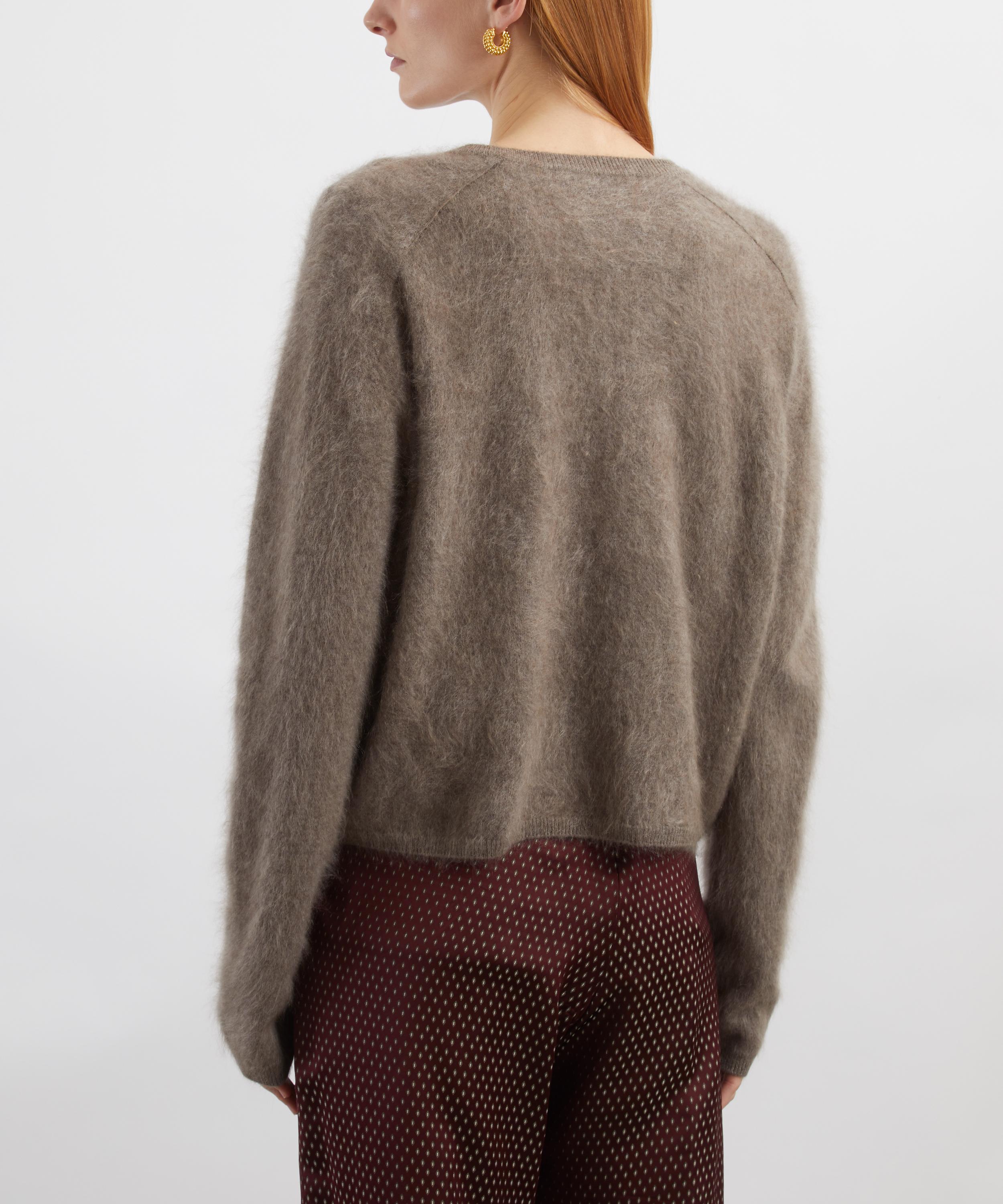 LISA YANG - Lexia Brushed Cashmere Sweater image number 3