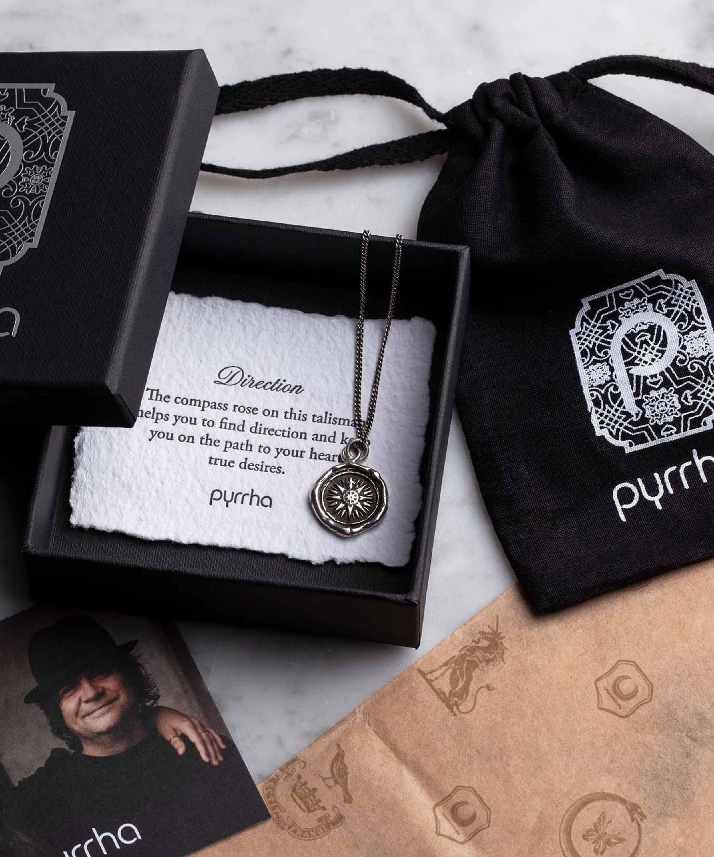 Pyrrha - Bronze One Day at a Time Pendant Necklace image number 1