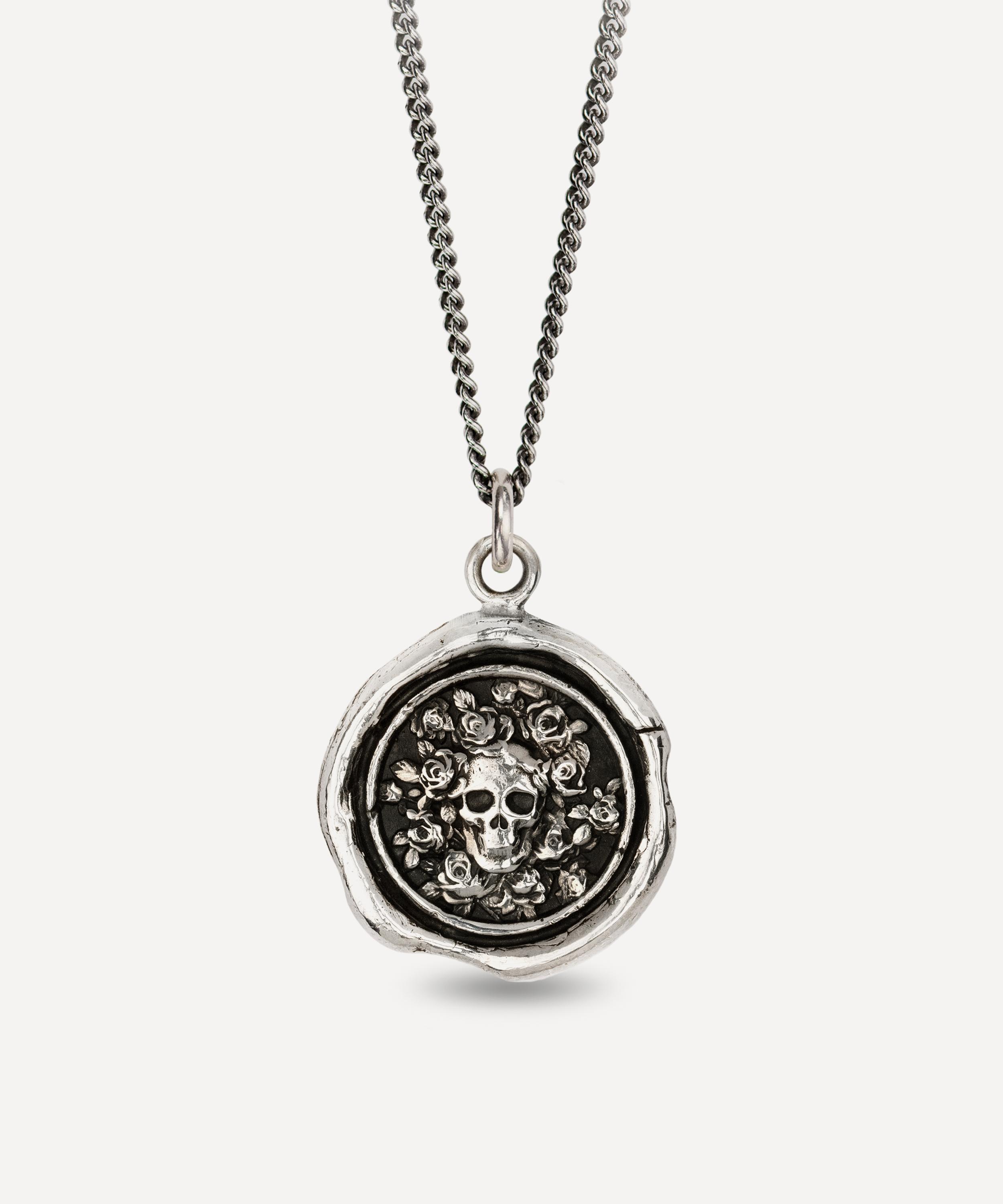 Pyrrha - Sterling Silver Live Every Moment Pendant Necklace