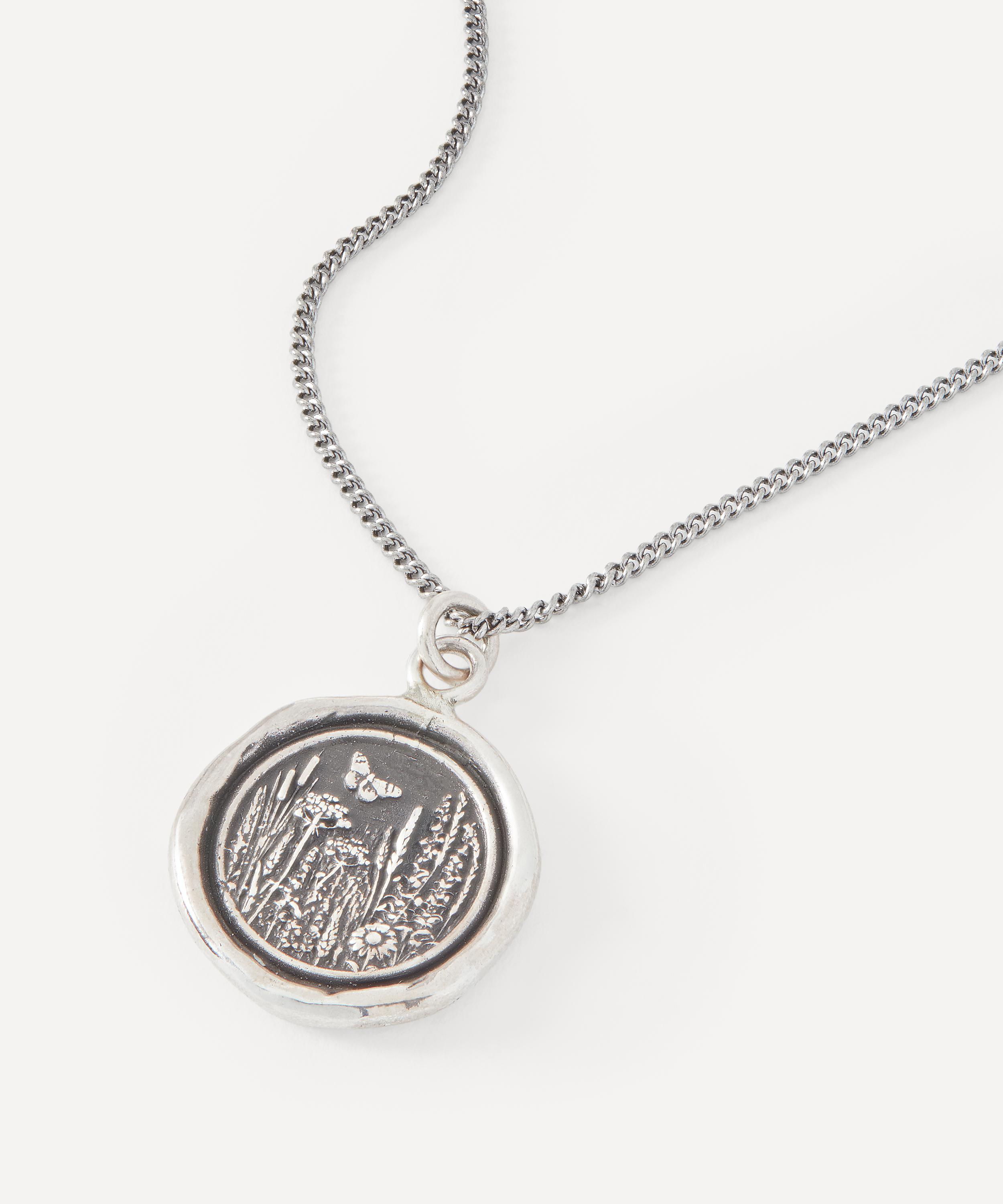 Pyrrha - Sterling Silver Wild at Heart Pendant Necklace