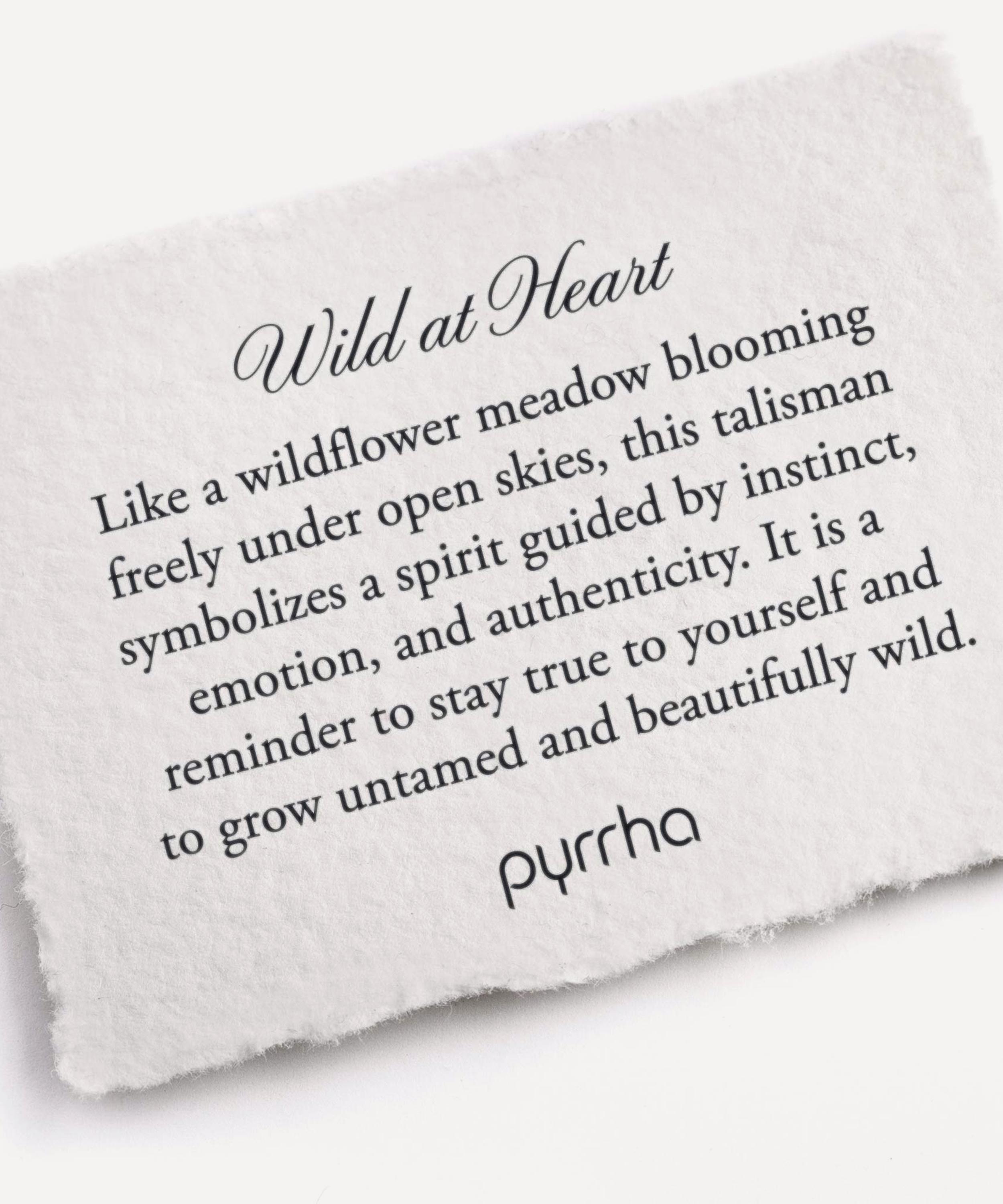 Pyrrha - Sterling Silver Wild at Heart Pendant Necklace image number 4