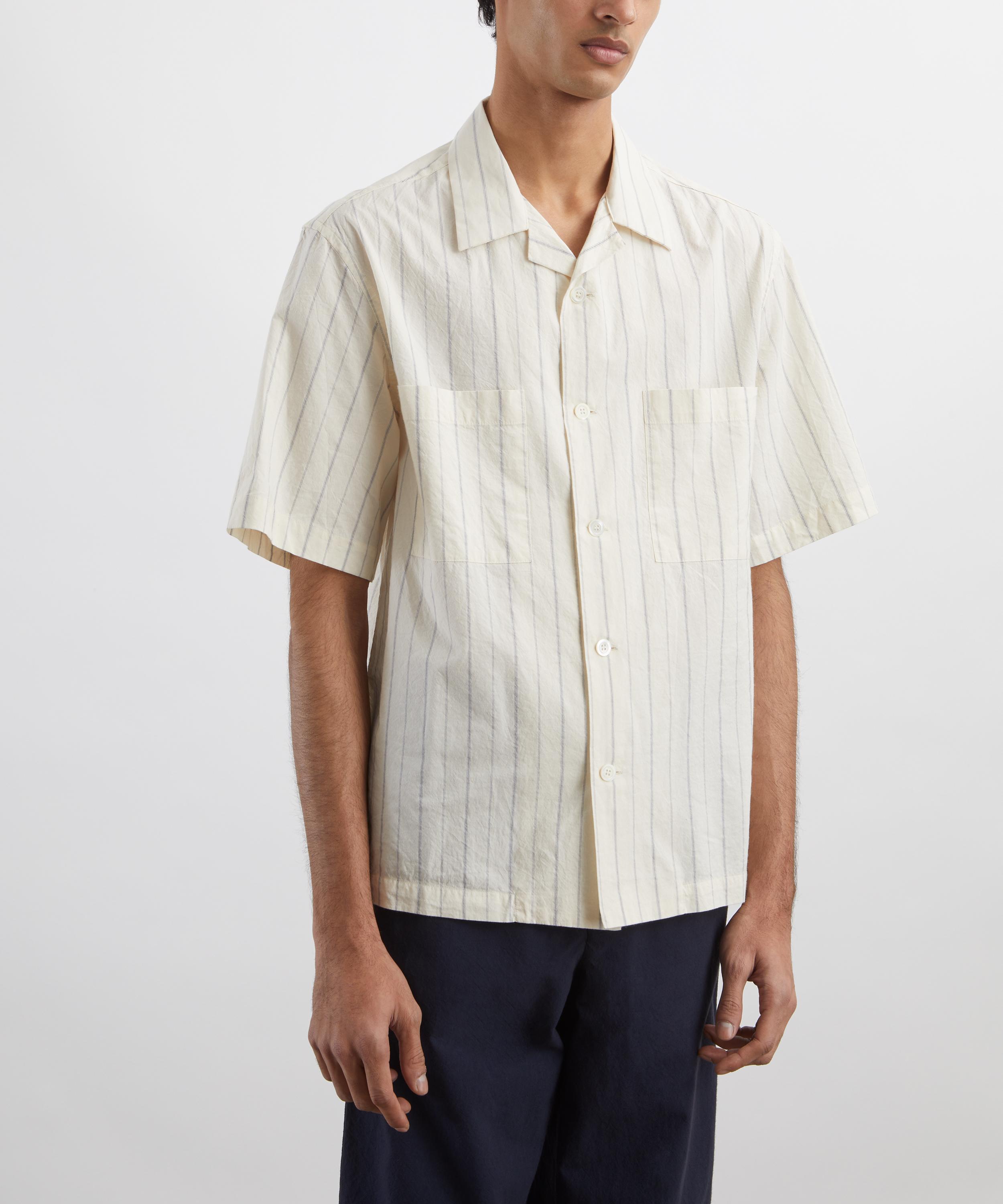 Barena - Solana Relaxed Navy Striped Shirt image number 2