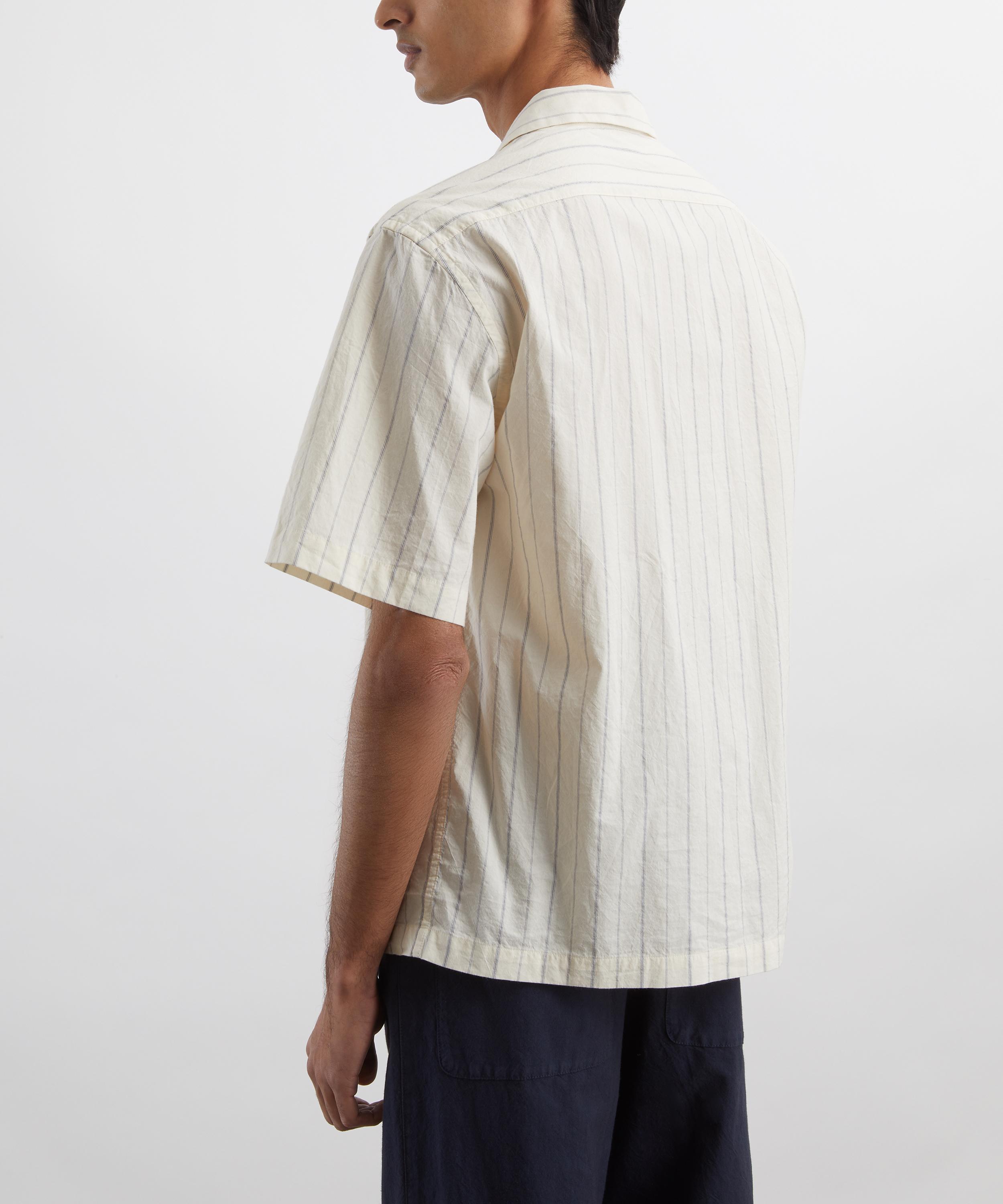 Barena - Solana Relaxed Navy Striped Shirt image number 3