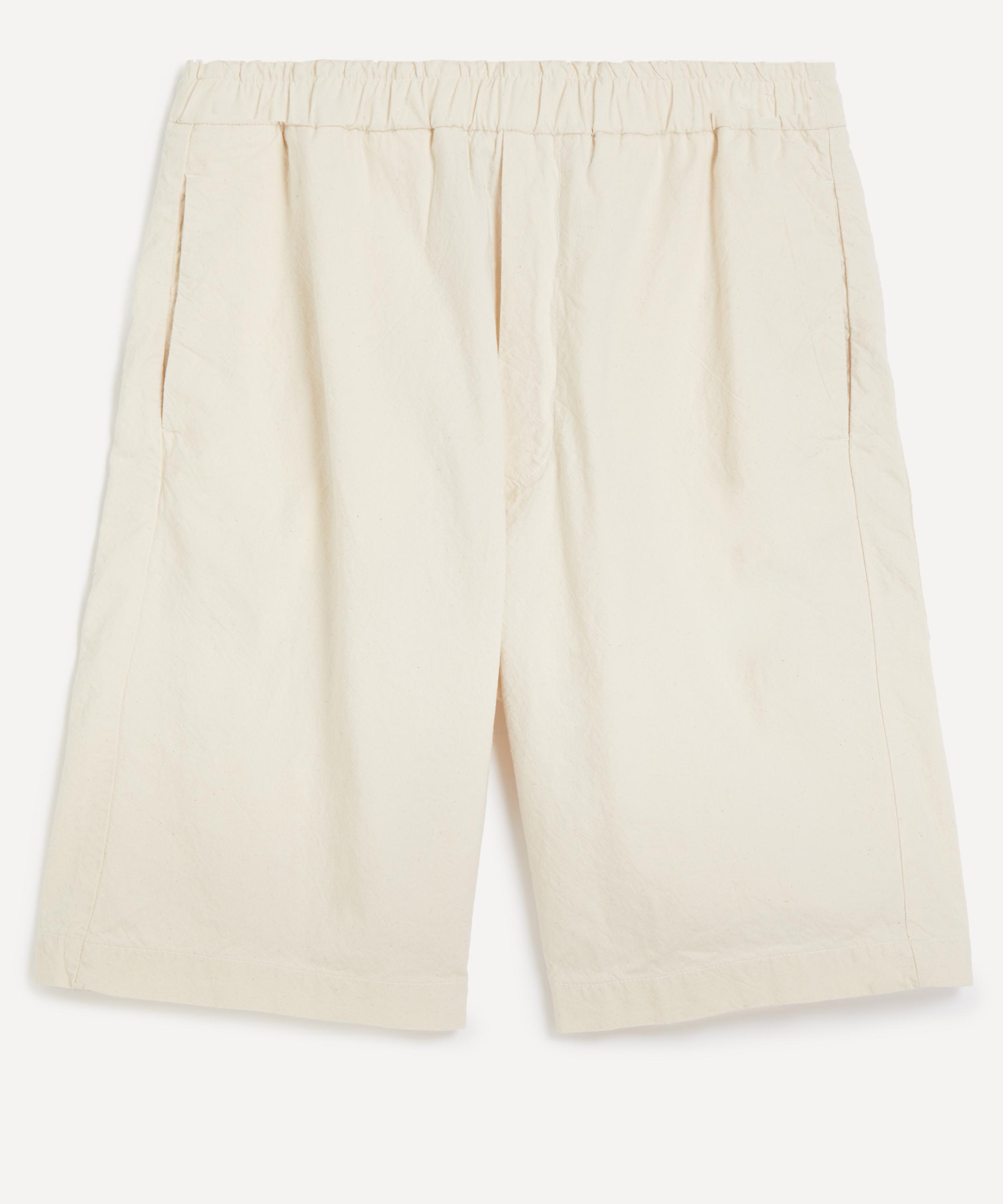Barena - Ecru Canariol Cotton Shorts