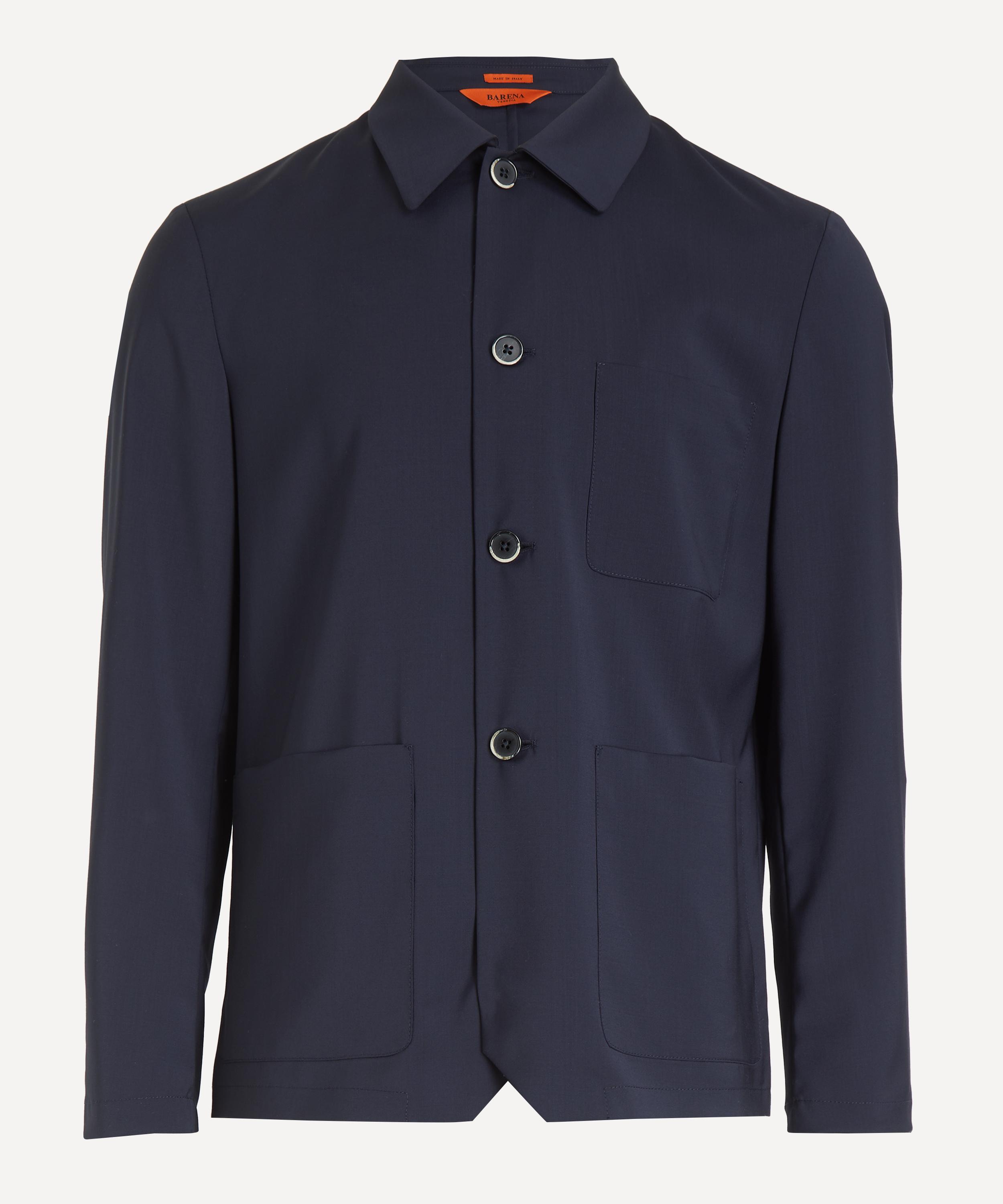 Barena - Navy Overshirt Visal