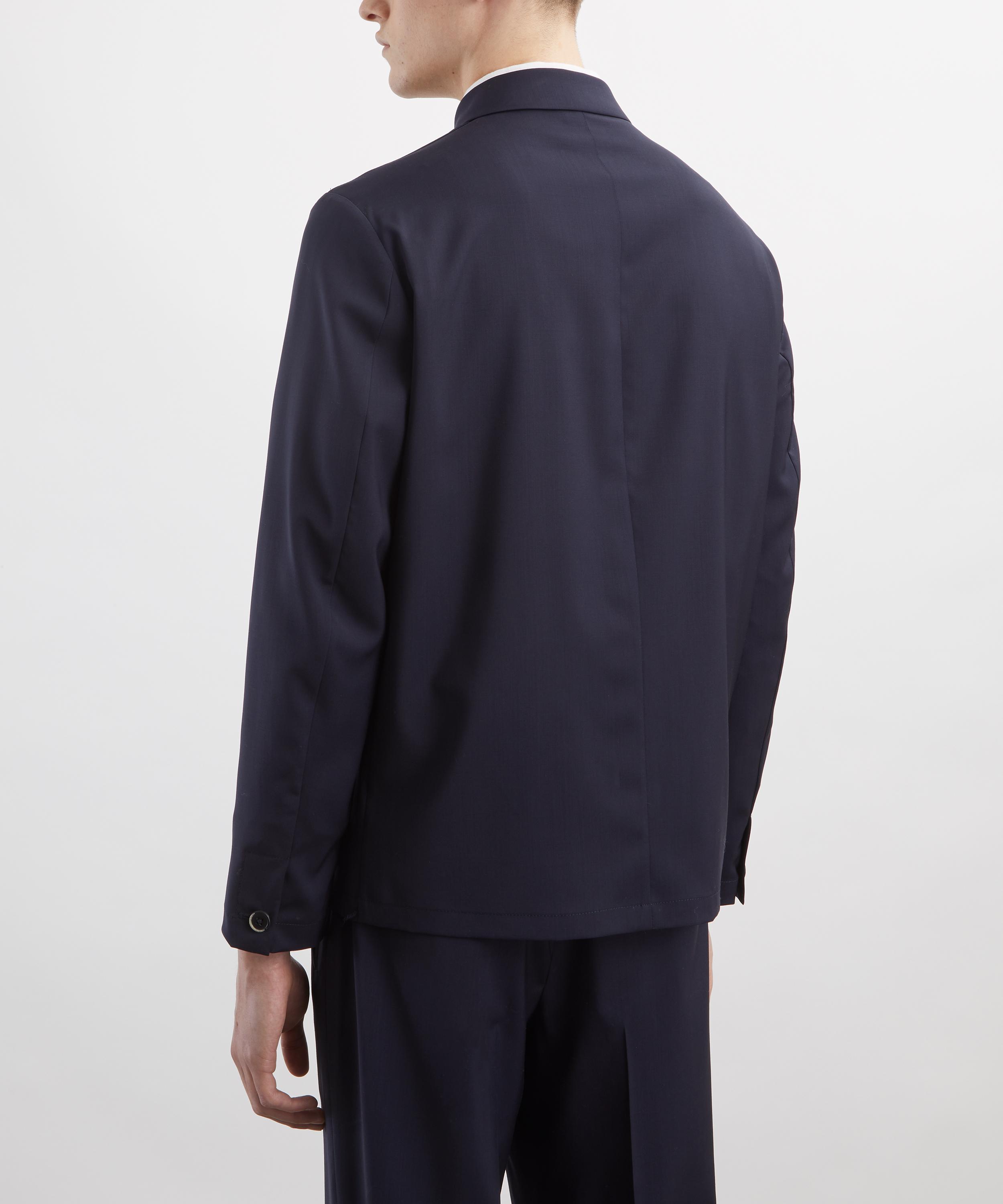 Barena - Navy Overshirt Visal image number 3