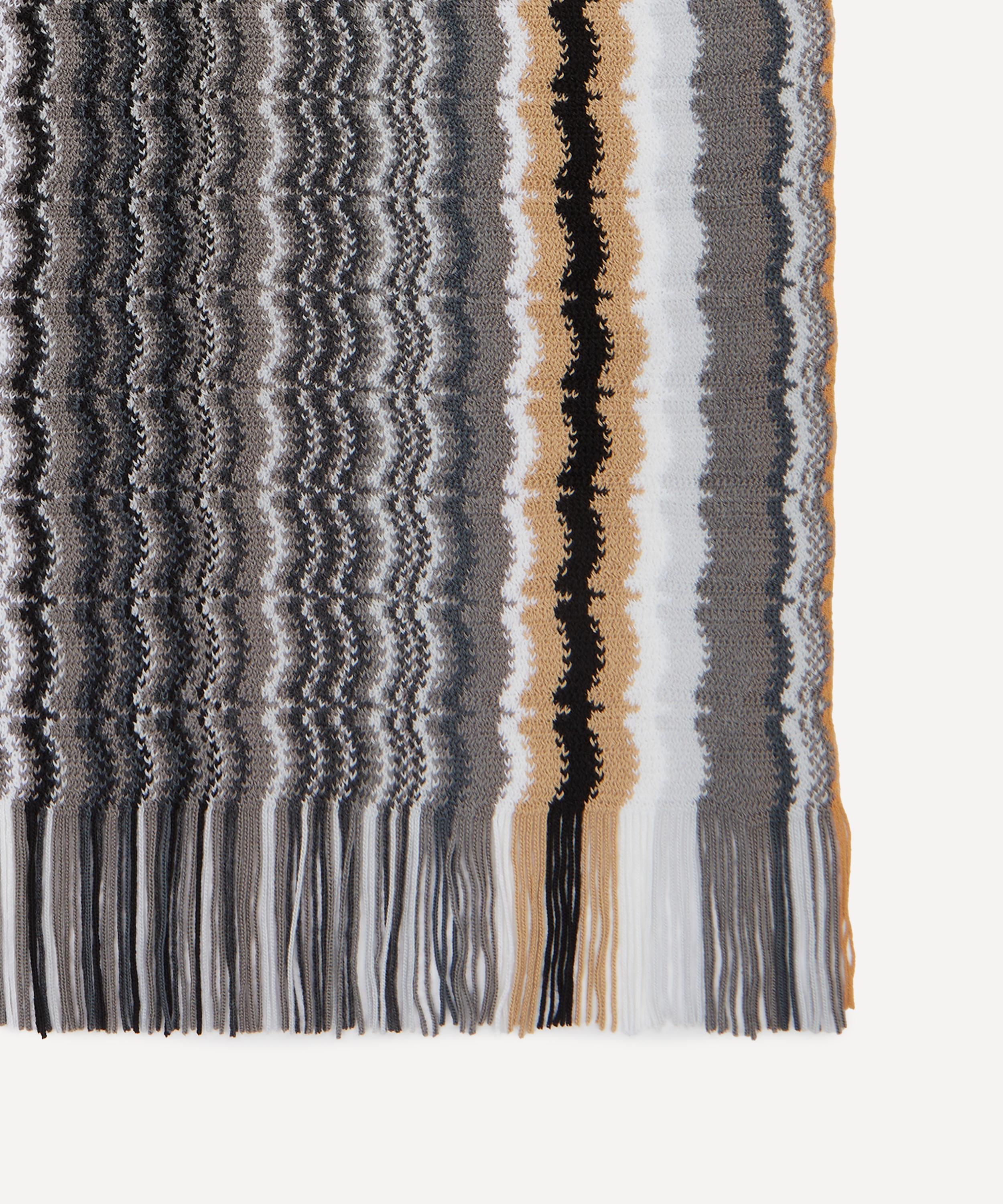 Missoni - Striped Fringed Wool Scarf image number 2