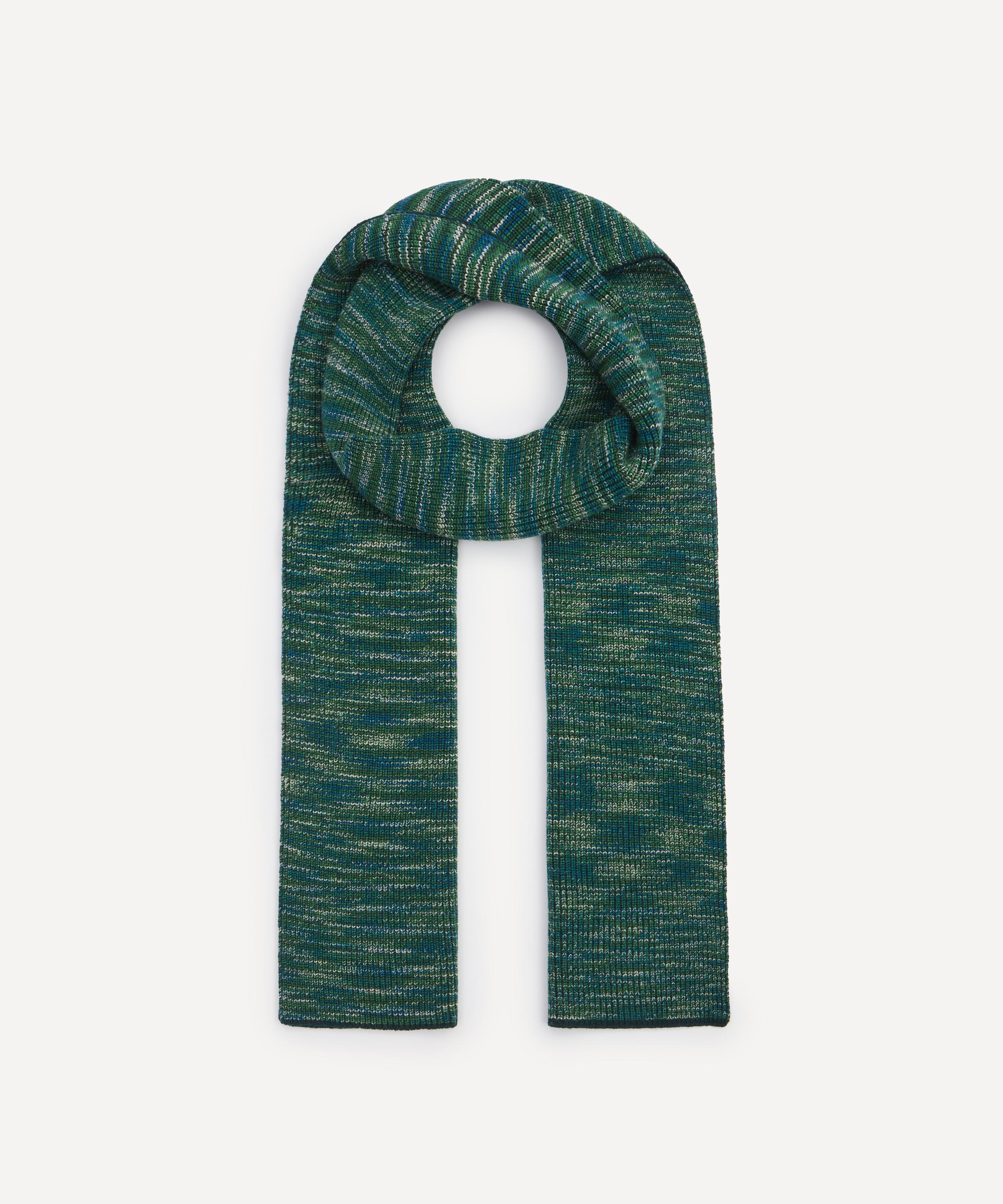Missoni - Green Mélange Cotton-Blend Scarf