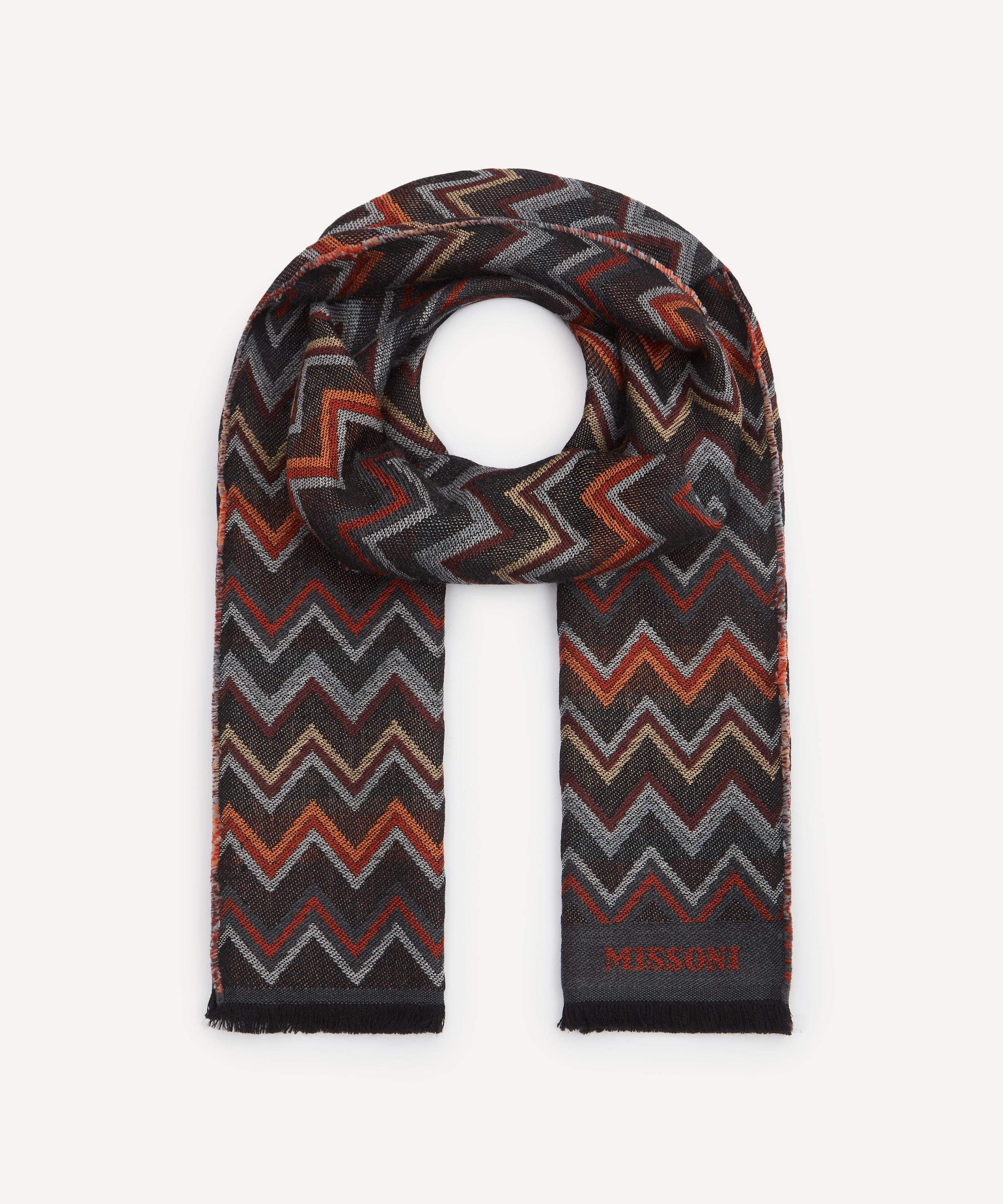 Missoni - Zig-Zag Fringed Wool Scarf
