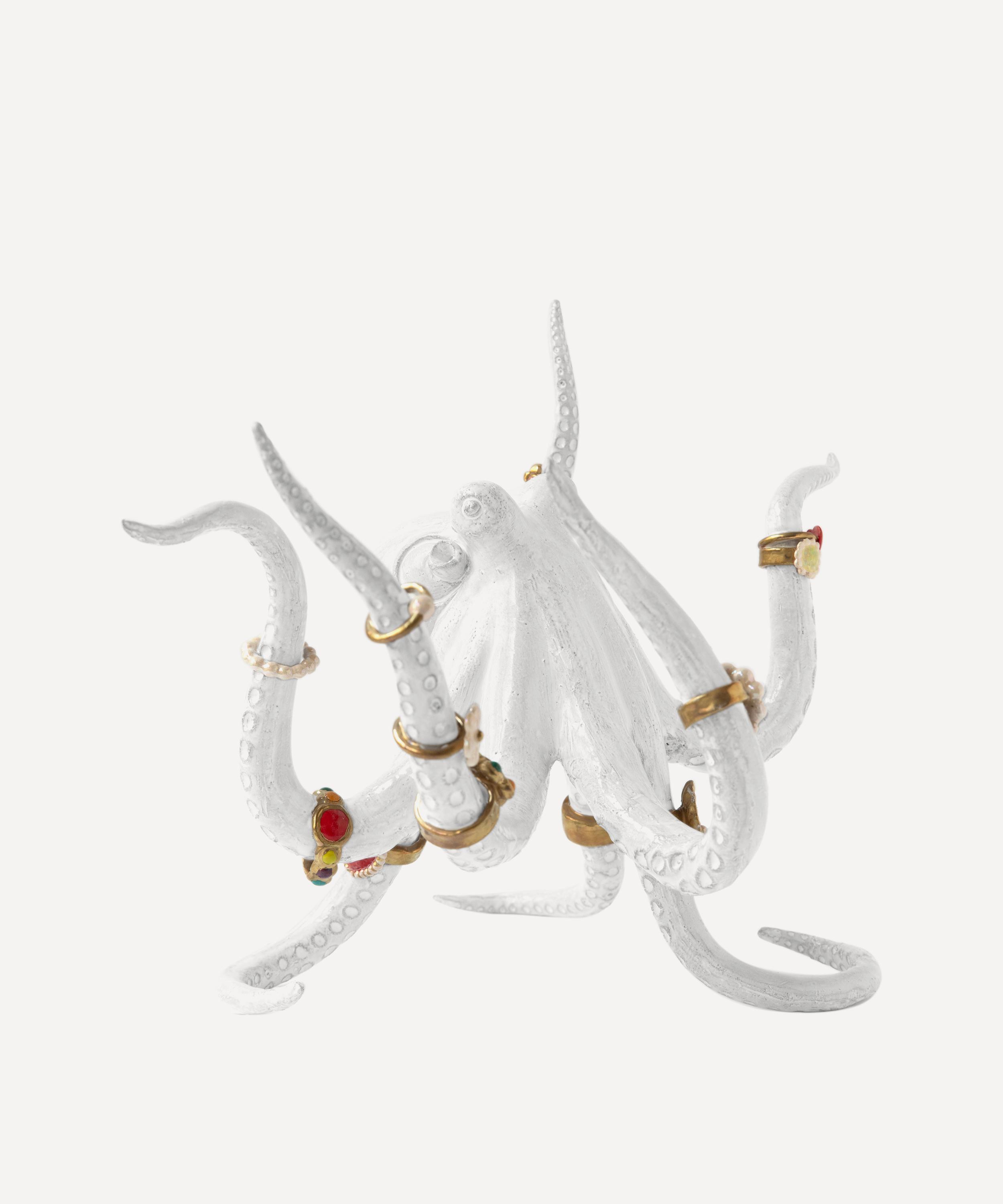 Astier de Villatte - Octopus Ornament with Rings