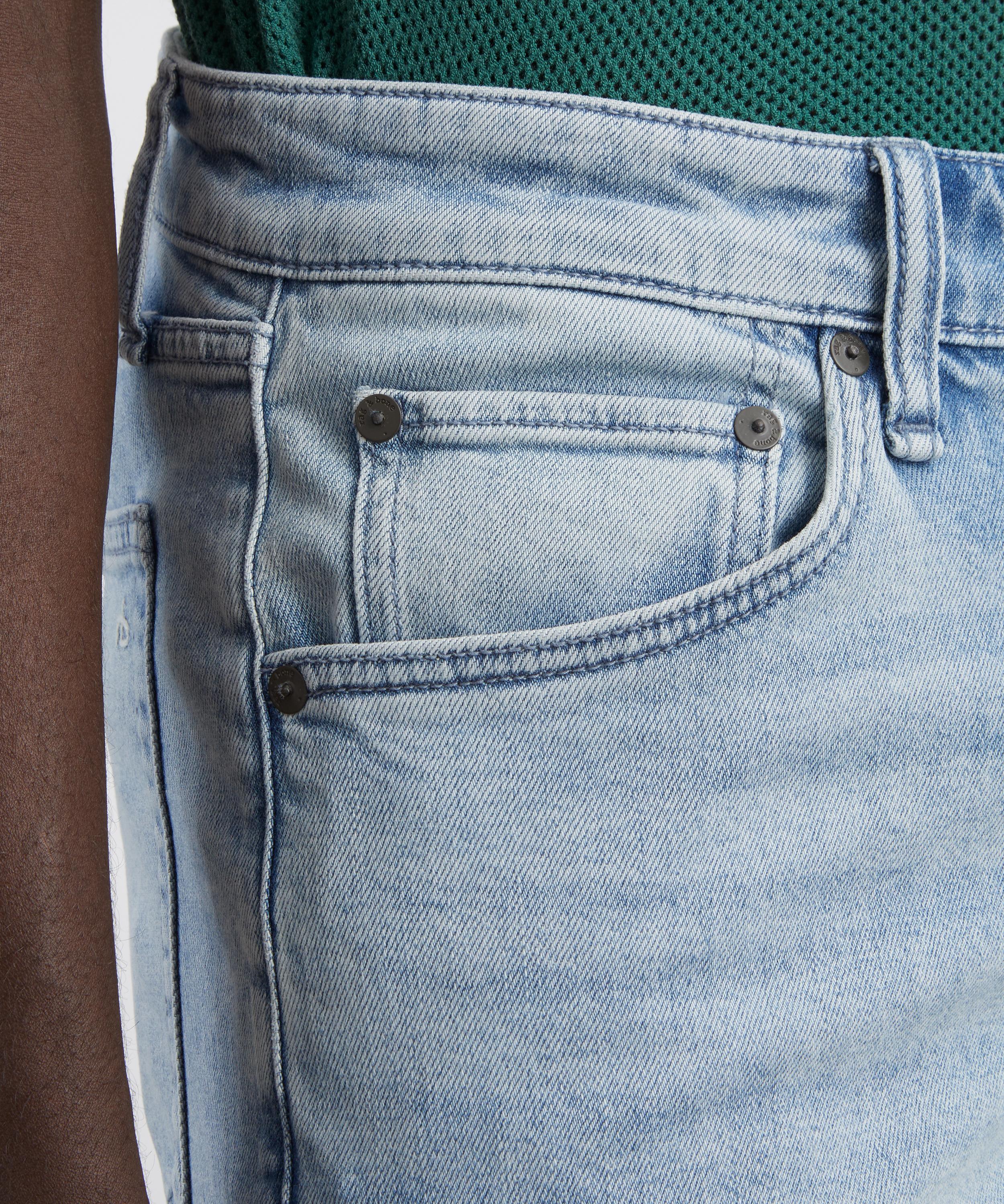 Rag & Bone - Fit 4 Authentic Stretch Straight-Leg Jeans in Fletcher image number 4