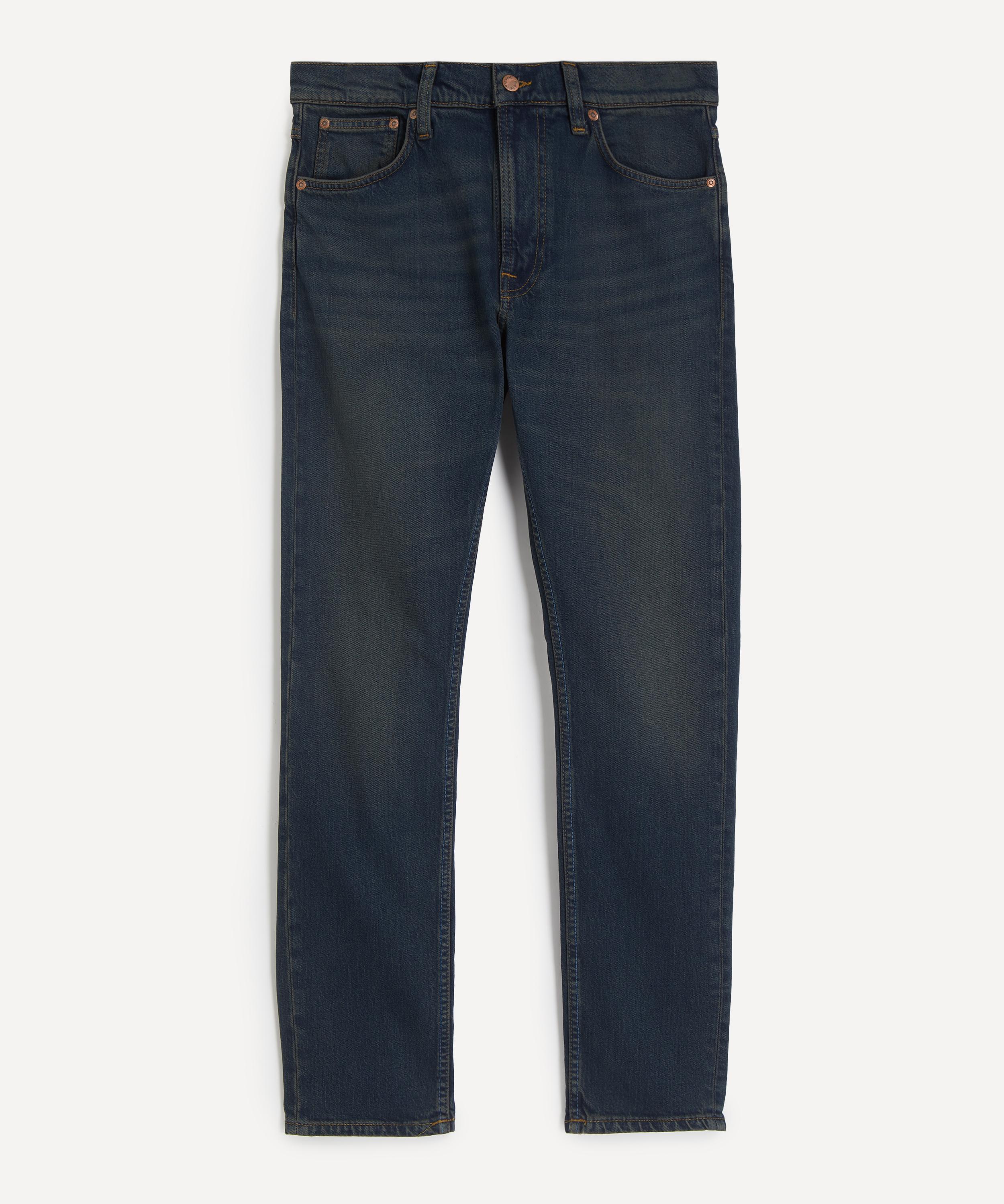 Nudie Jeans - Lean Dean Jeans in Blackened Blue