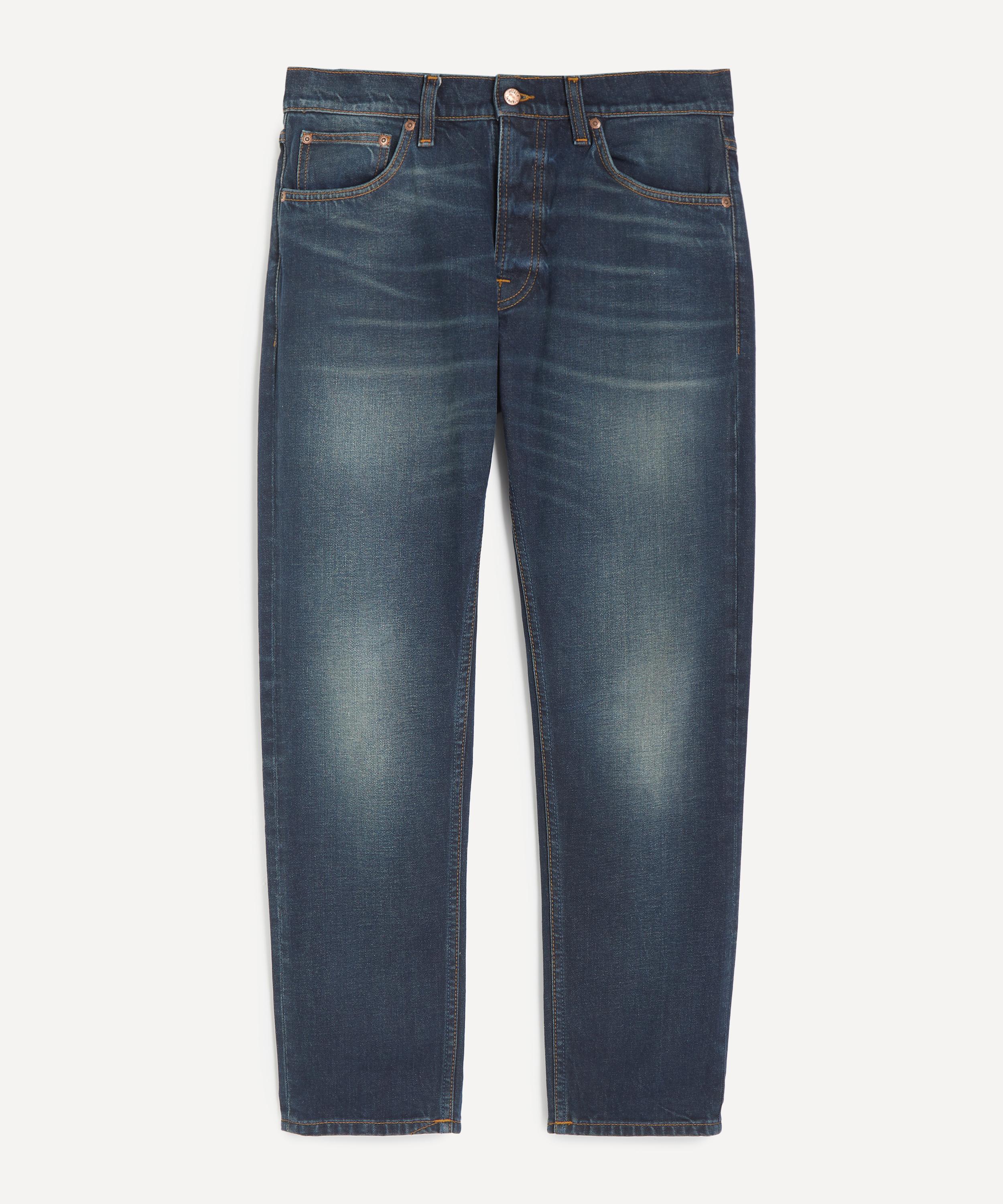 Nudie Jeans - Solid Ollie Straight-Leg Jeans in Lost Light