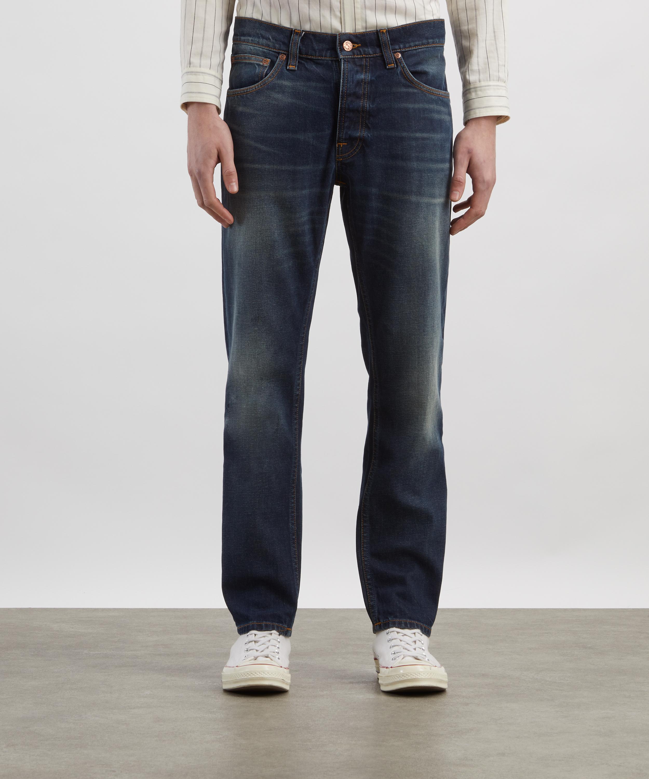Nudie Jeans - Solid Ollie Straight-Leg Jeans in Lost Light image number 2