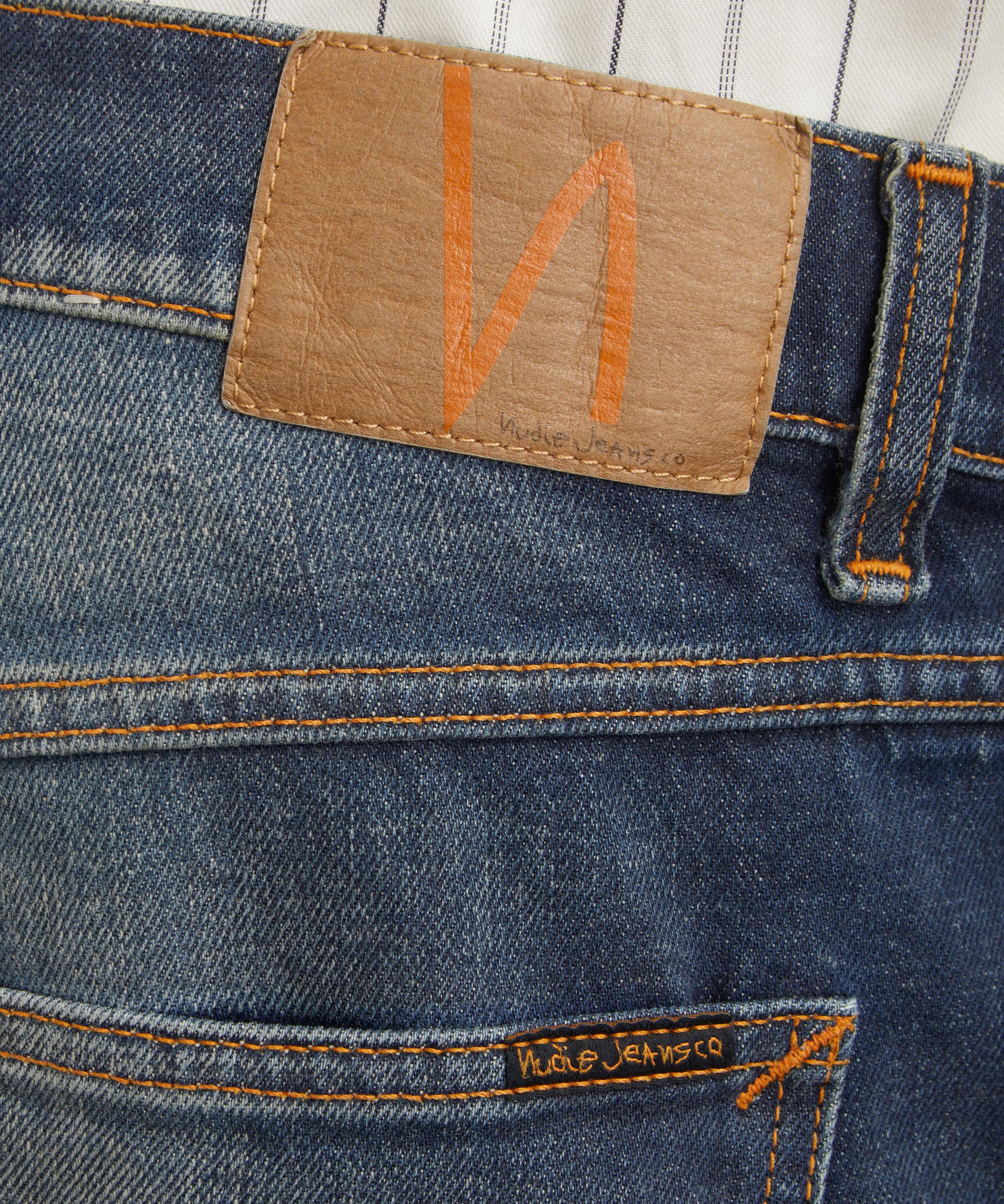 Nudie Jeans - Solid Ollie Straight-Leg Jeans in Lost Light image number 4