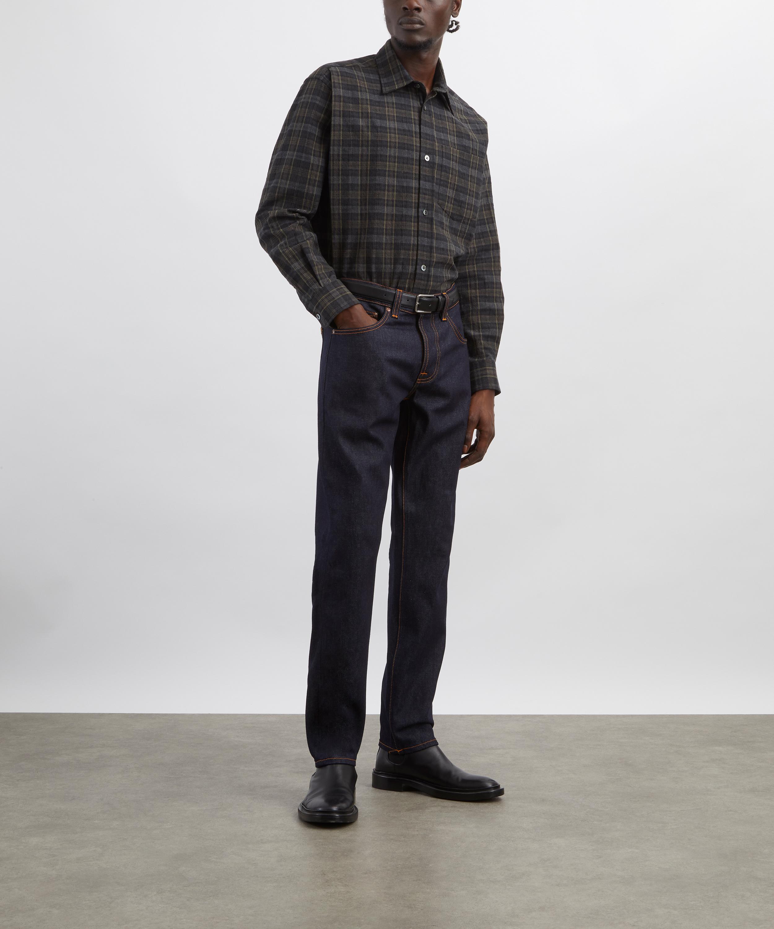 Nudie Jeans - Solid Ollie Dry Sunburns Straight-Leg Jeans image number 1