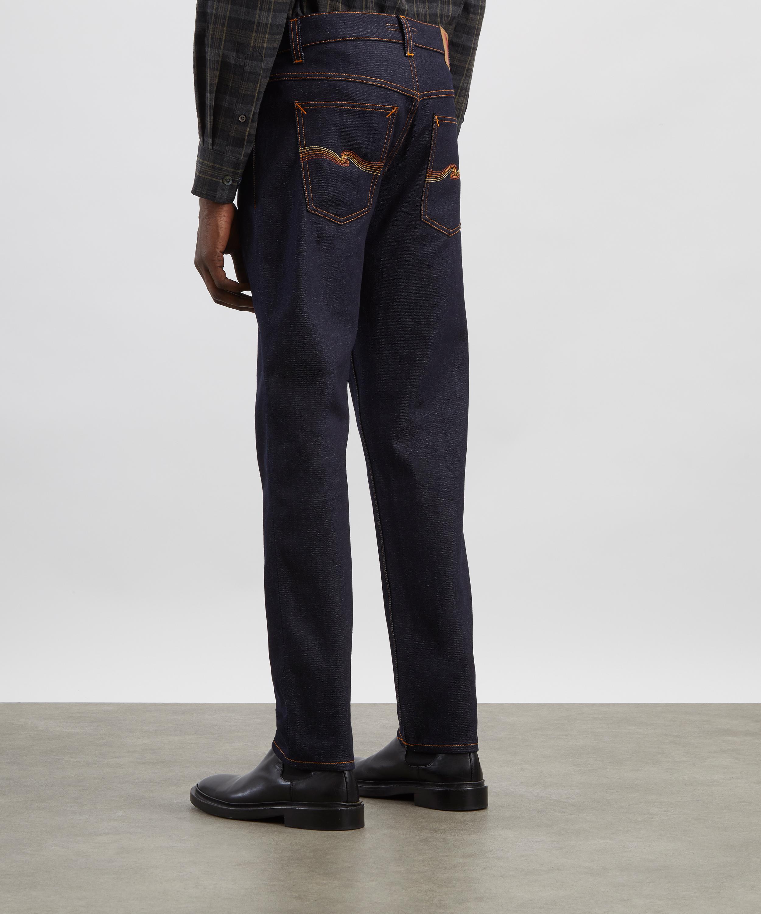 Nudie Jeans - Solid Ollie Dry Sunburns Straight-Leg Jeans image number 3