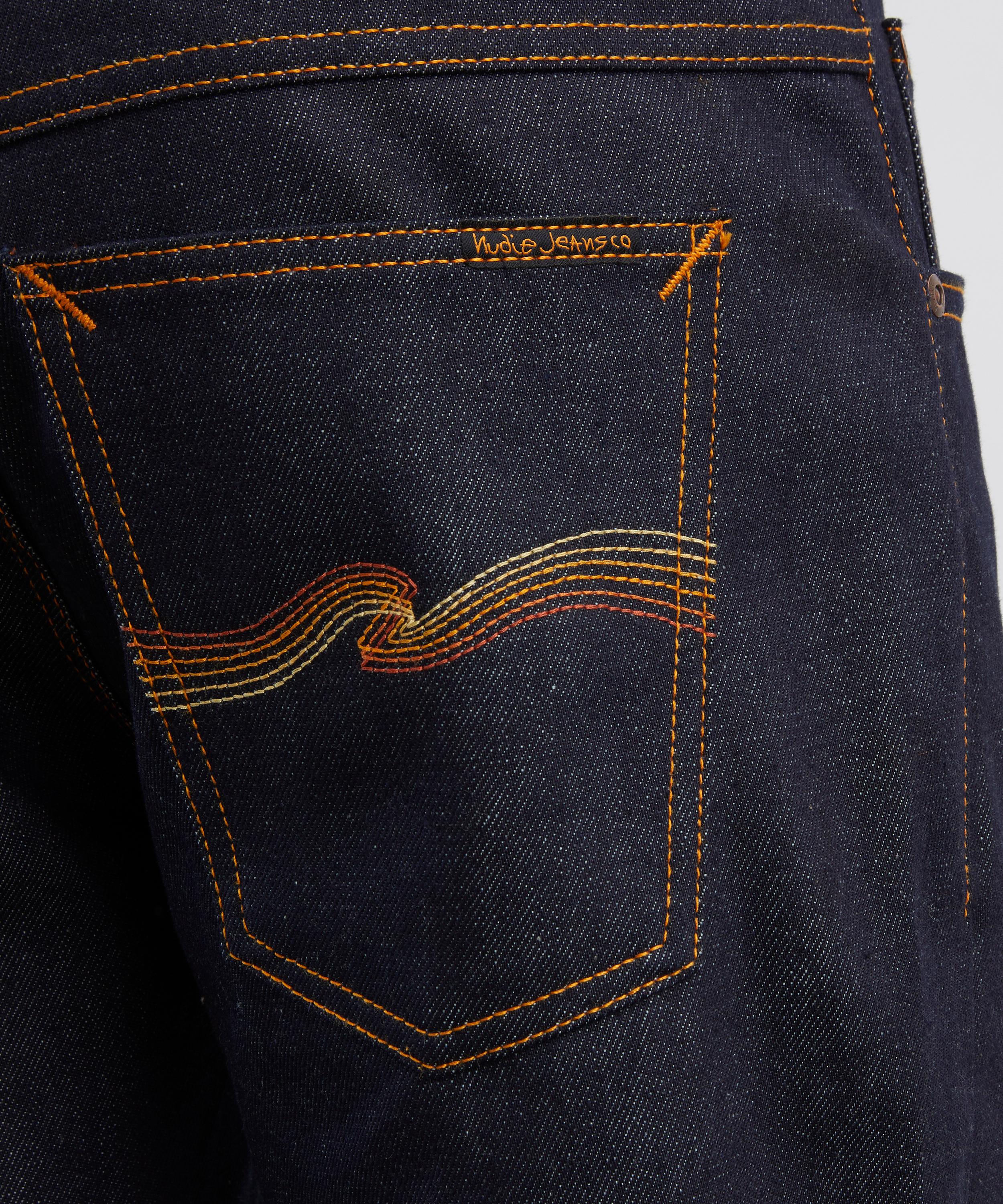 Nudie Jeans - Solid Ollie Dry Sunburns Straight-Leg Jeans image number 4