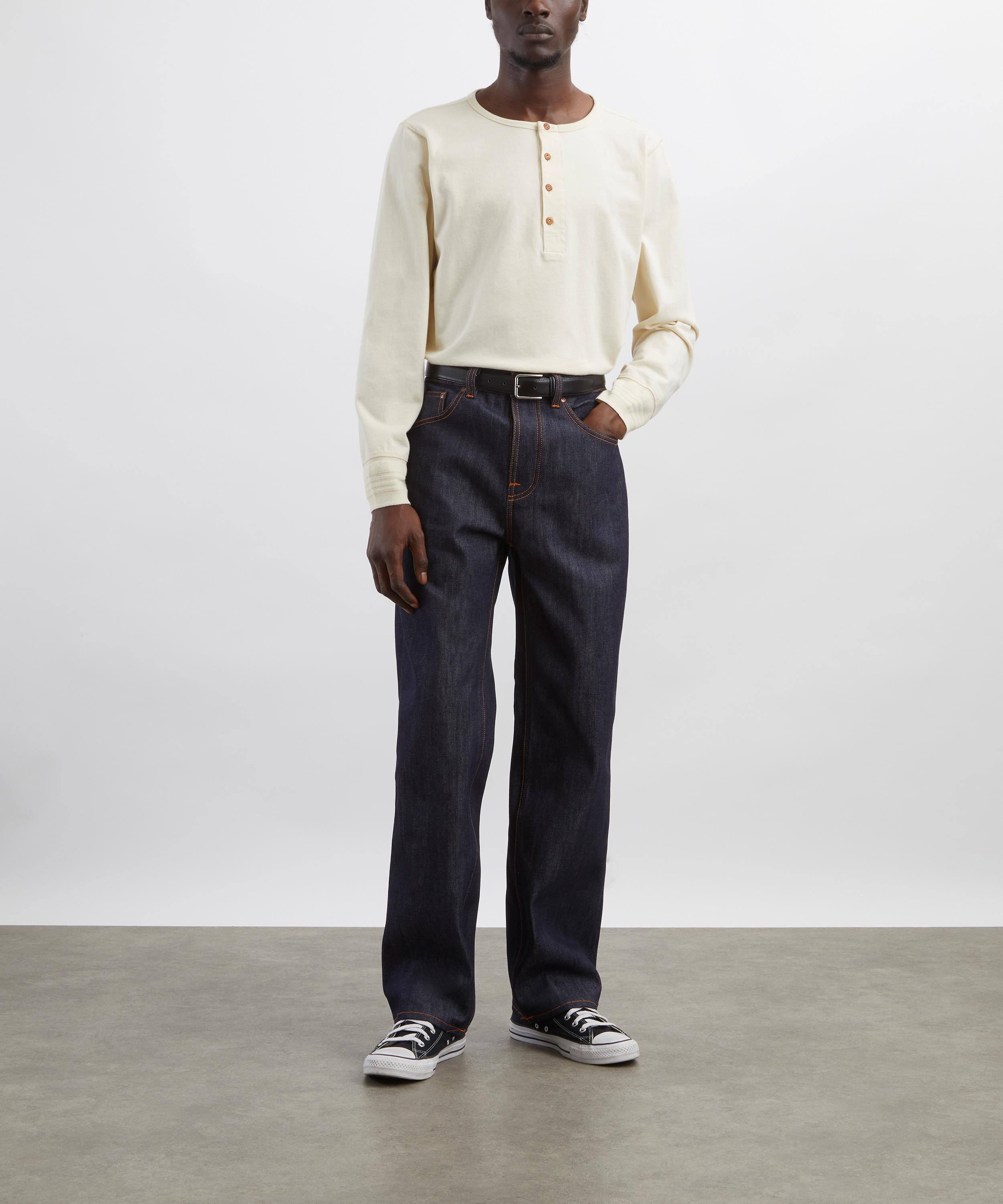 Nudie Jeans - Tuff Tony Dry Sunburns Wide-Leg Jeans image number 1