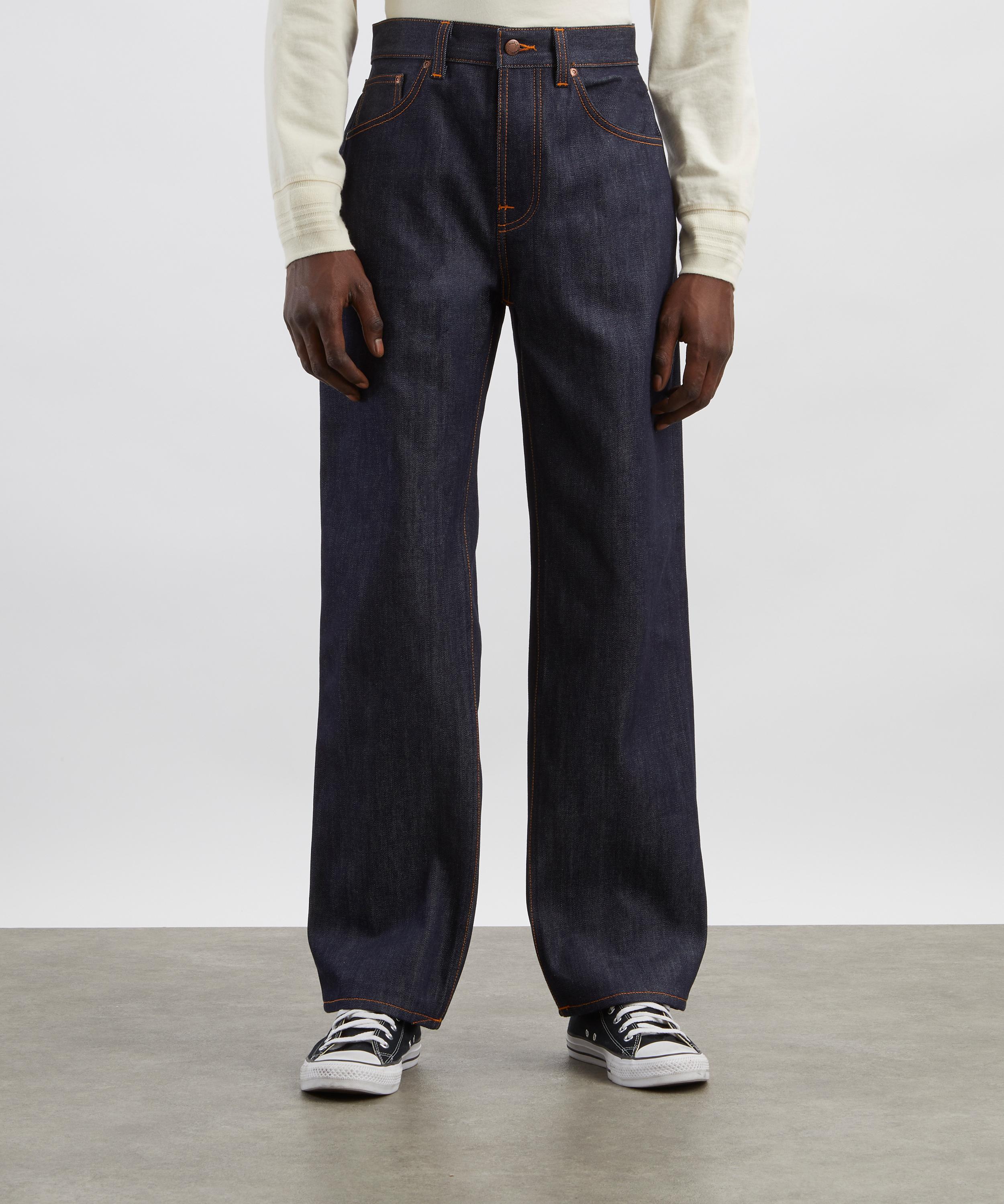 Nudie Jeans - Tuff Tony Dry Sunburns Wide-Leg Jeans image number 2