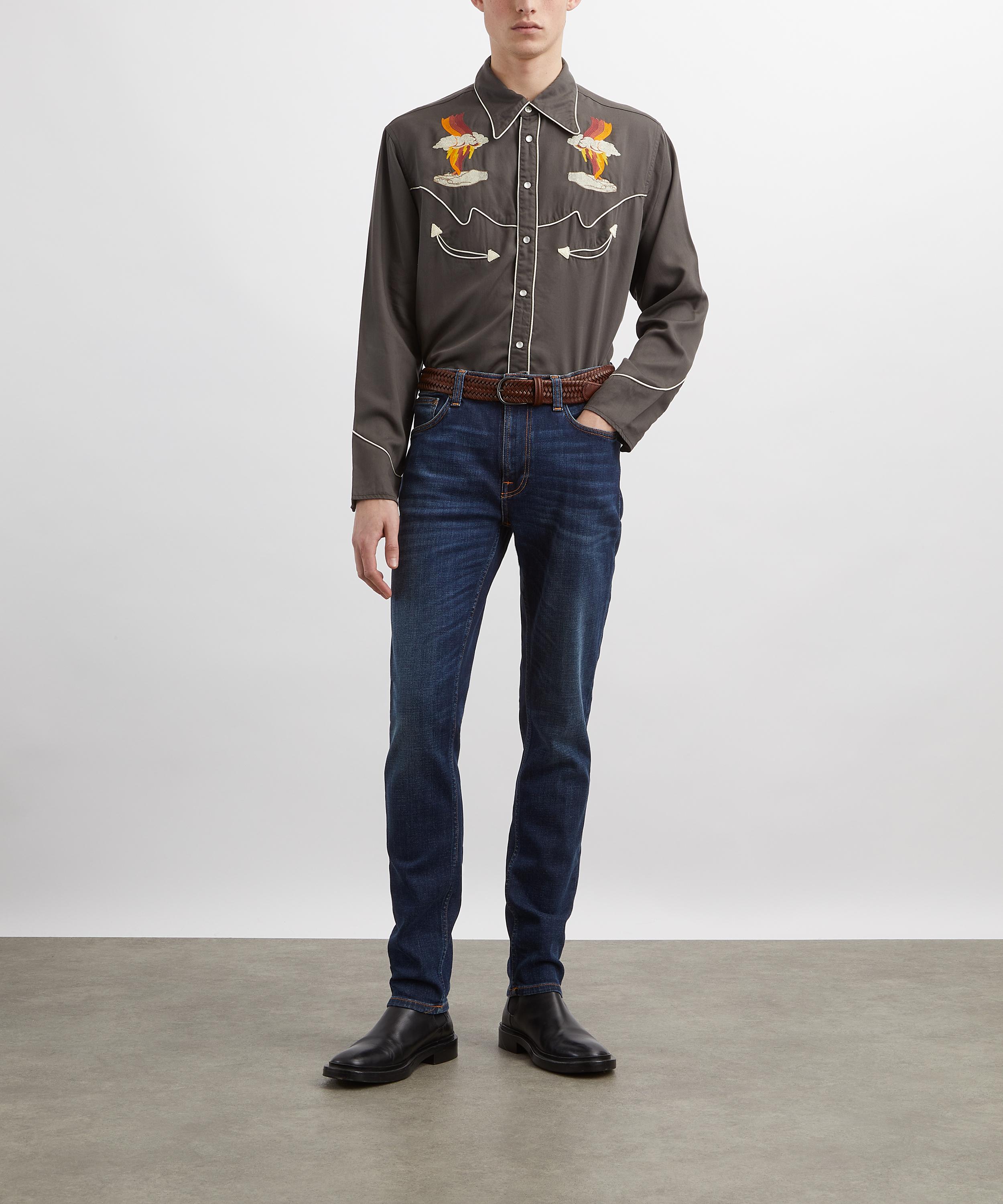 Nudie Jeans - Gonzo Embroidered Western Shirt image number 1