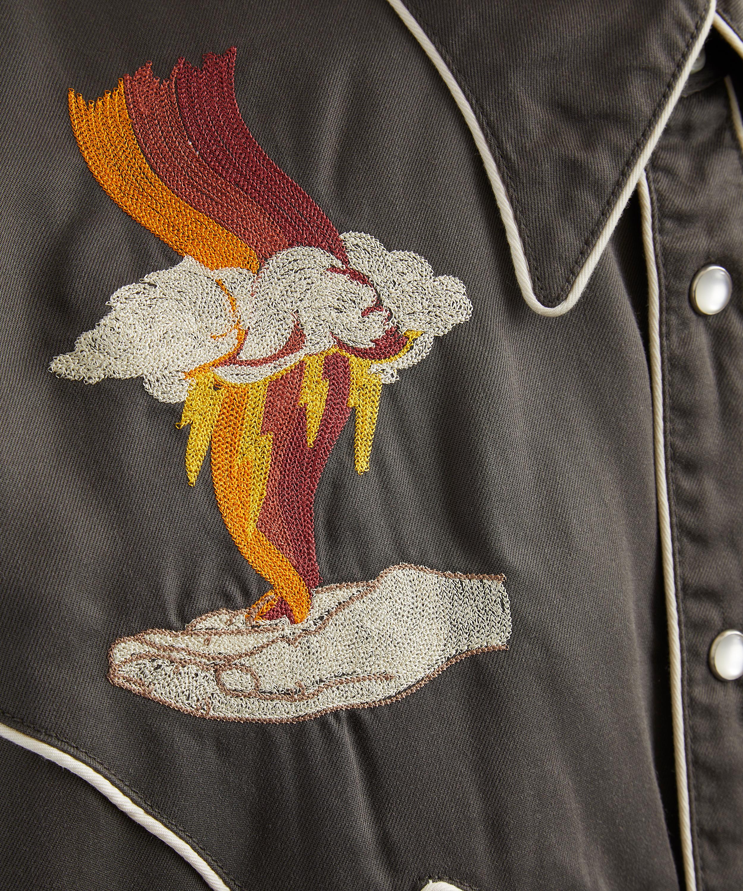 Nudie Jeans - Gonzo Embroidered Western Shirt image number 4