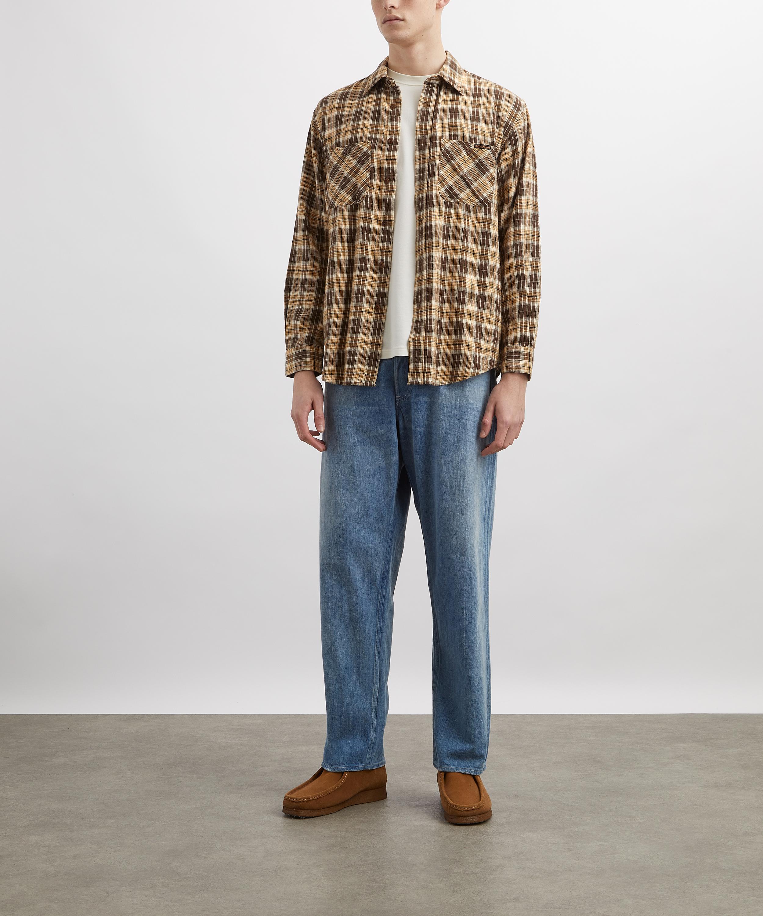 Nudie Jeans - Julian Worker  Check Shirt image number 1