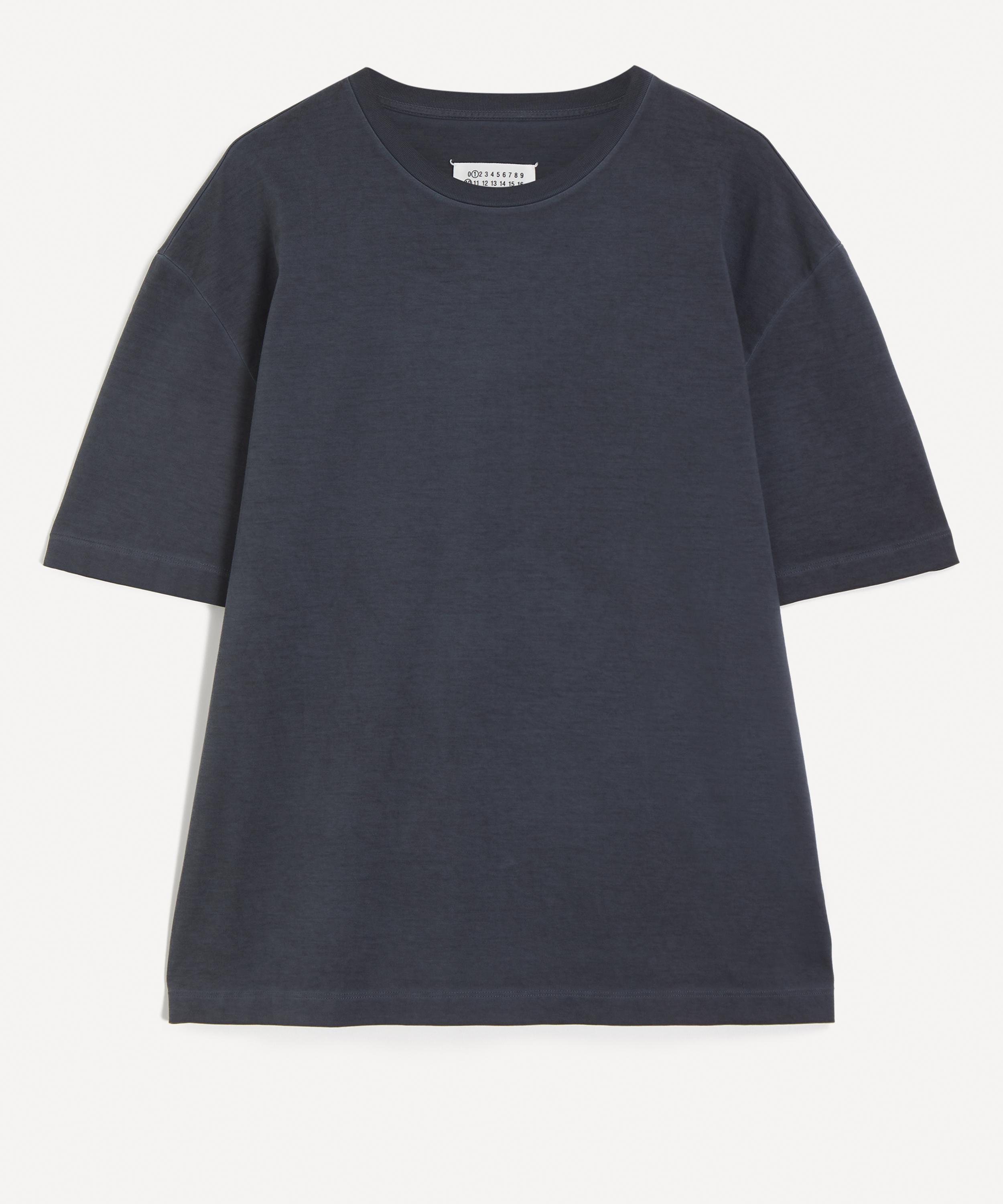 Maison Margiela - Anthracite Oversized Crew-Neck T-Shirt