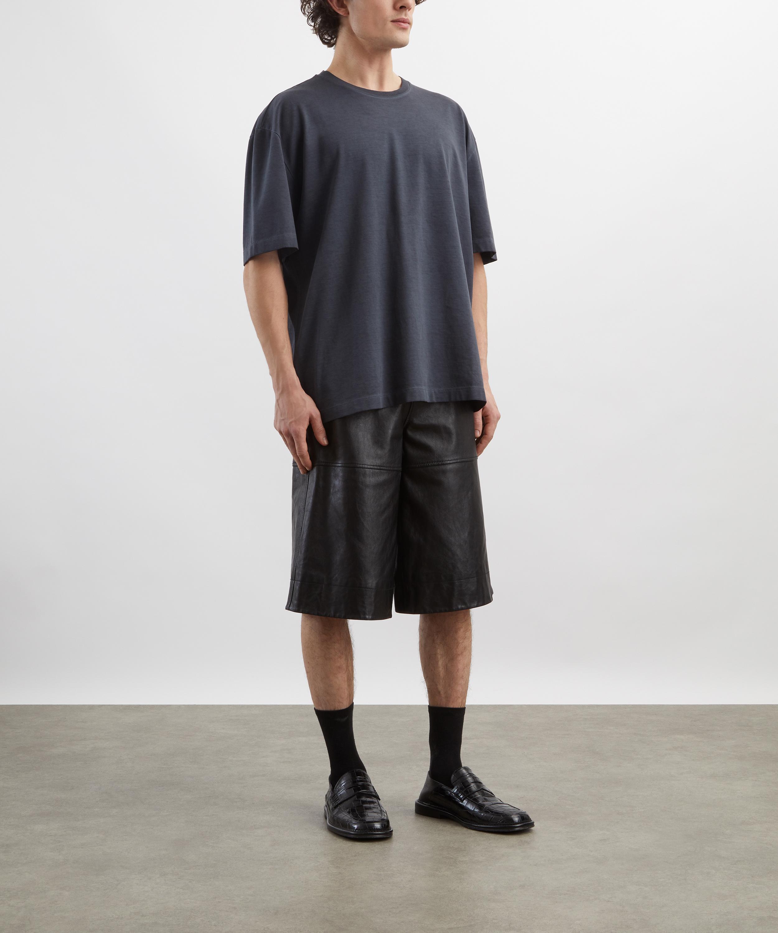 Maison Margiela - Anthracite Oversized Crew-Neck T-Shirt image number 1