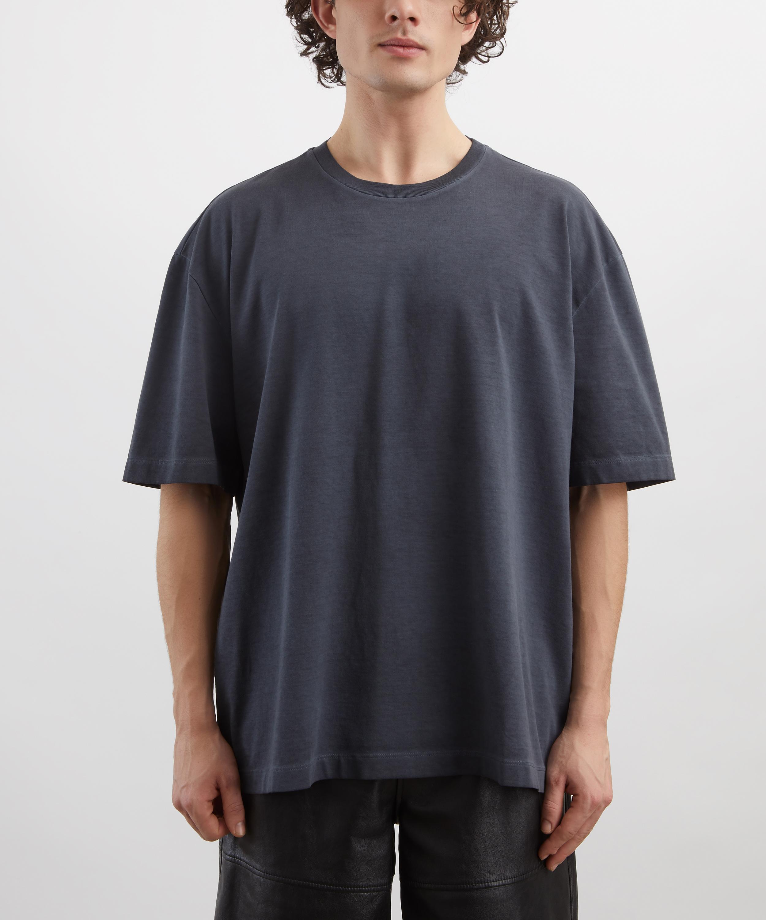 Maison Margiela - Anthracite Oversized Crew-Neck T-Shirt image number 2