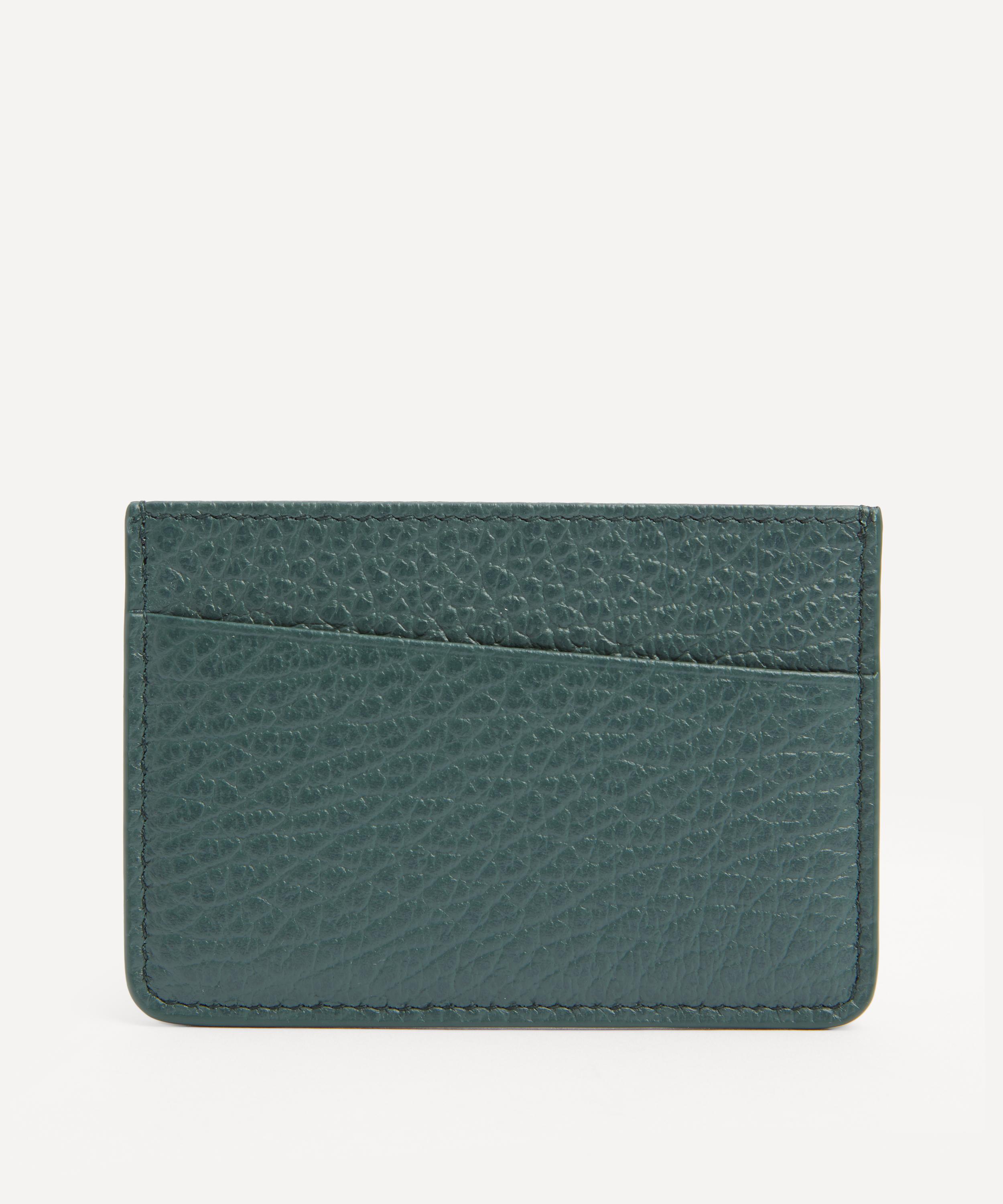 Maison Margiela - Logo Leather Card Holder image number 2