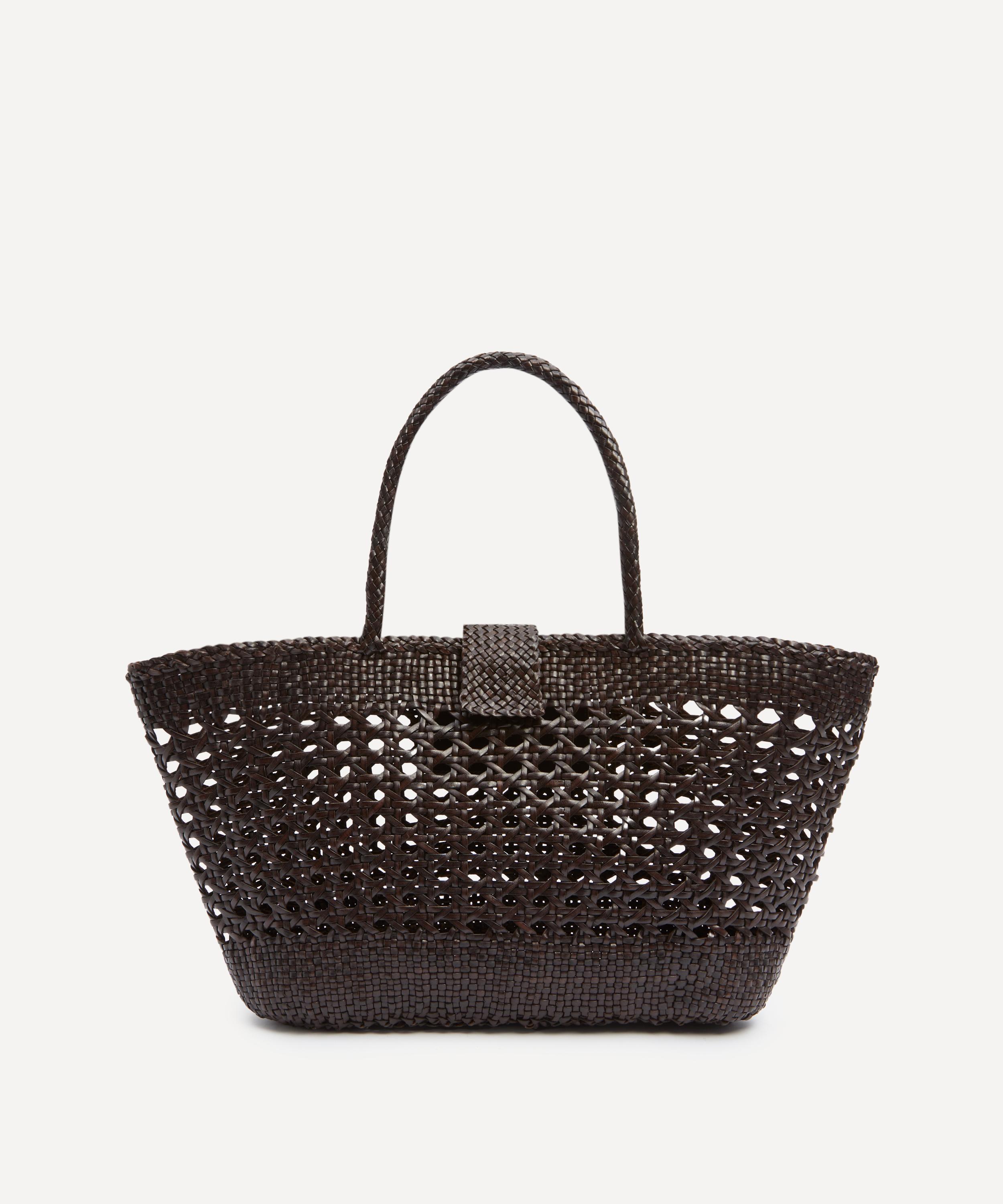 RIXO - X Dragon Diffusion Lucine Leather Basket Bag